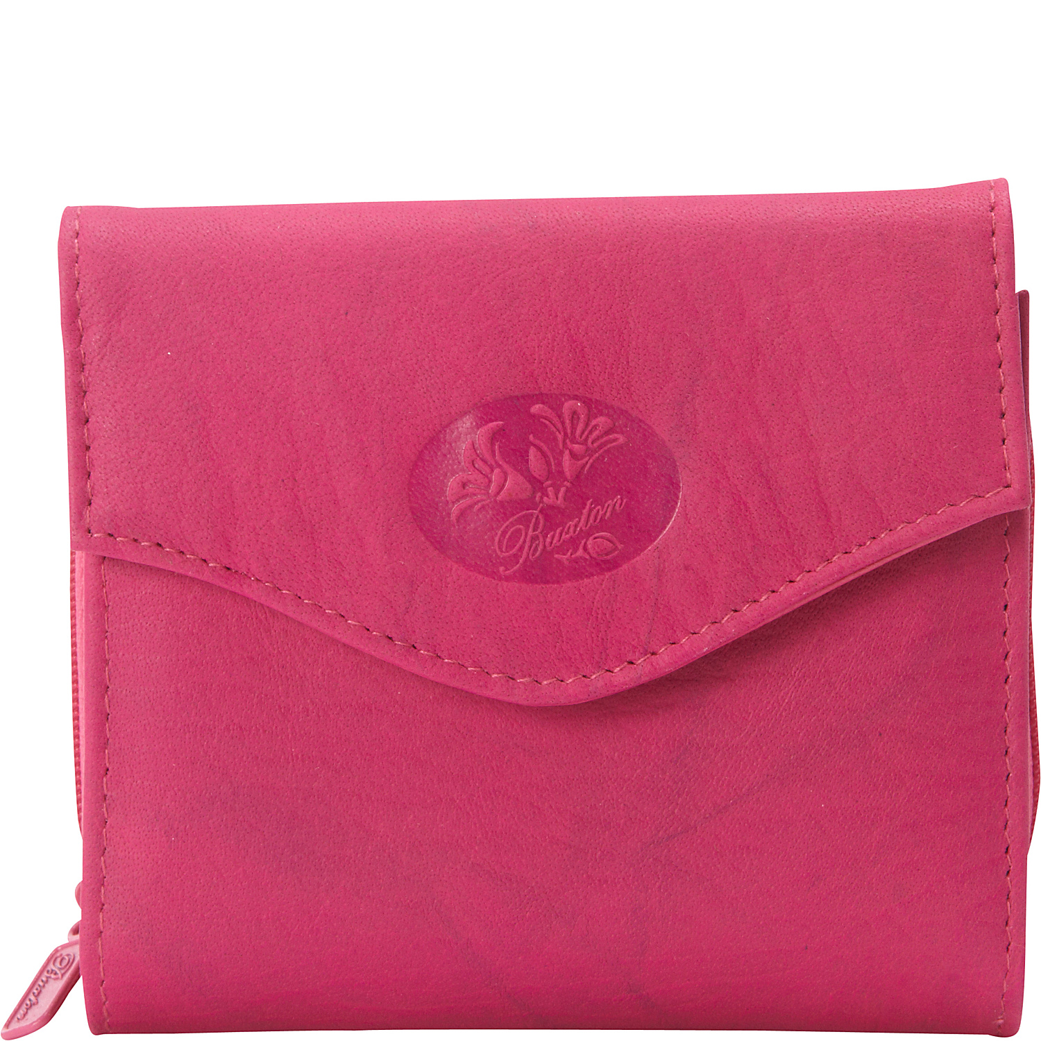 Heiress Leather Zip Purse