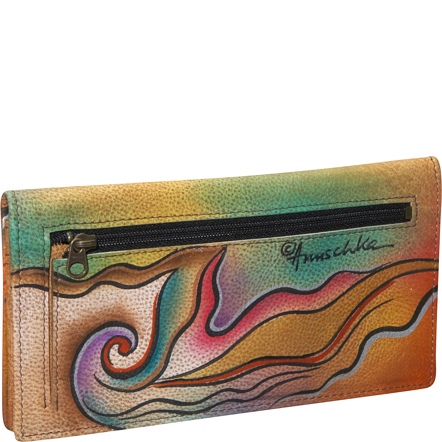 Ladies 2 Fold Slim Wallet