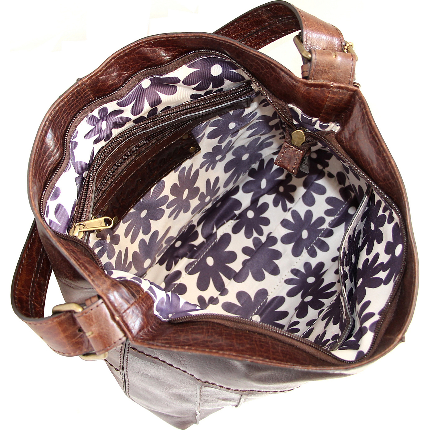 Lilac Bouquet Shoulder Bag