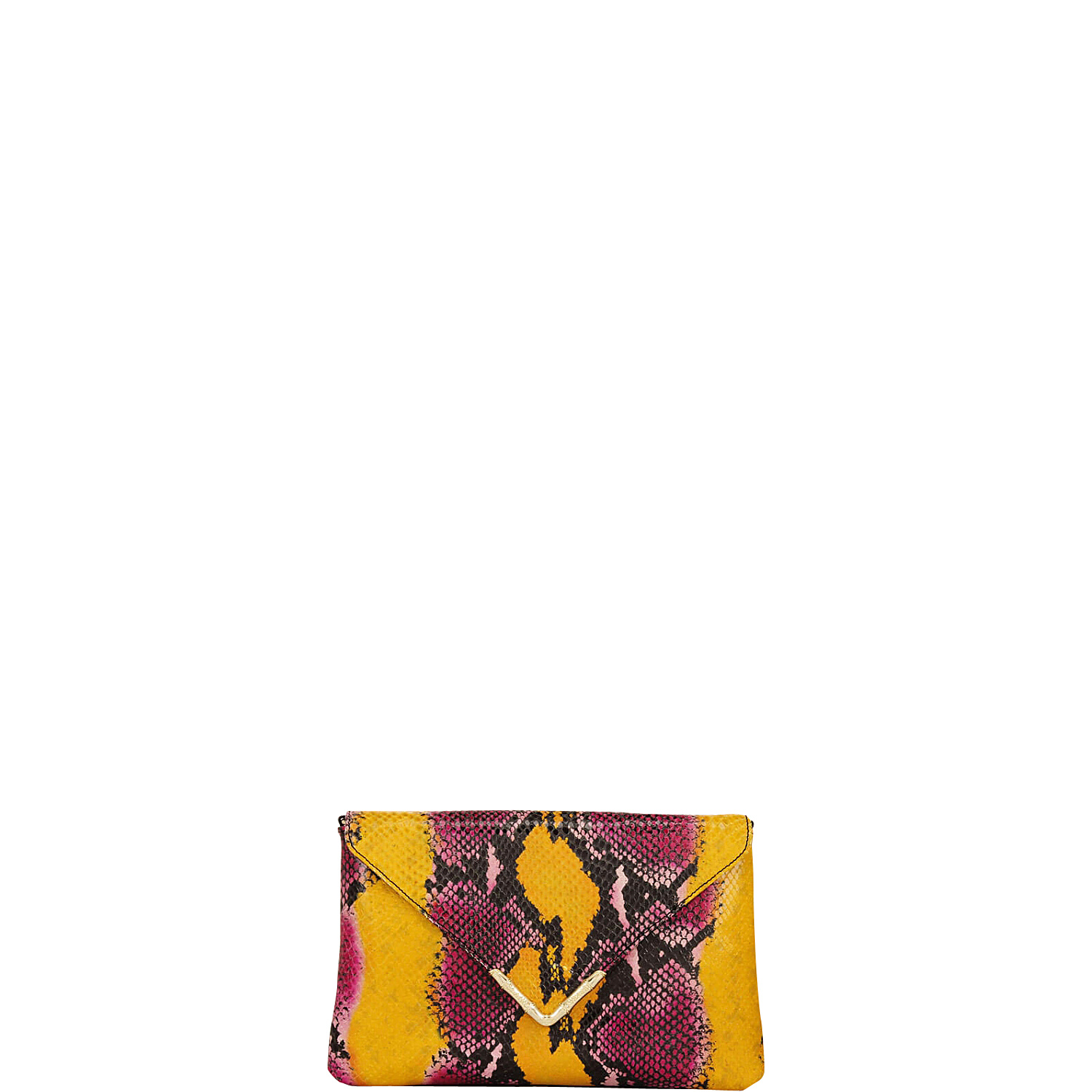 Bella Python Clutch