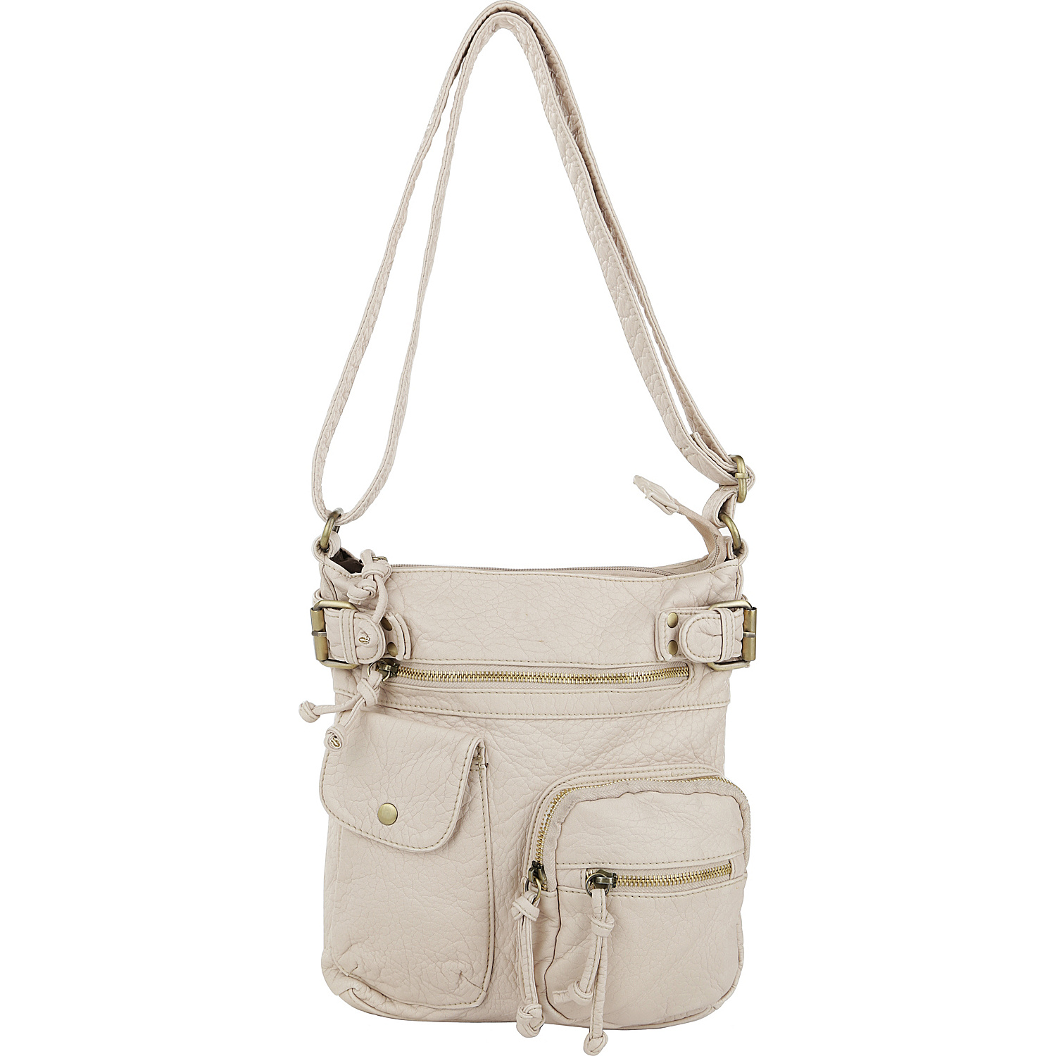 Vintage Stiella Multi-Pocket Crossbody