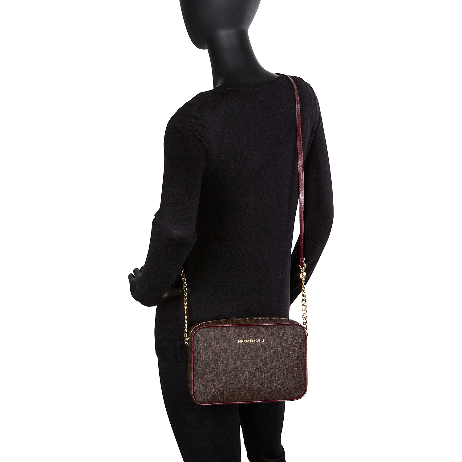 Jet Set Item MK Signature Large EW Crossbody
