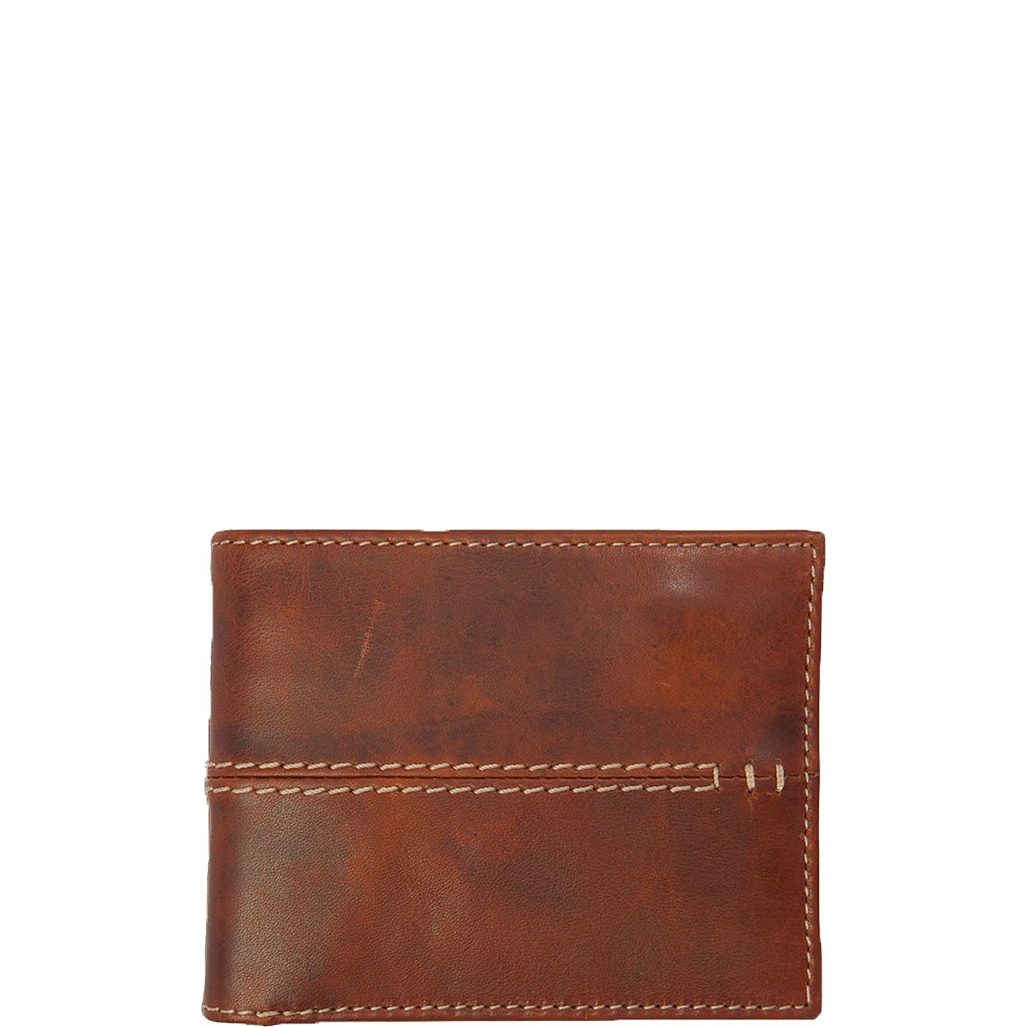 Leather Burr Canyon Leather Zippered Wallet