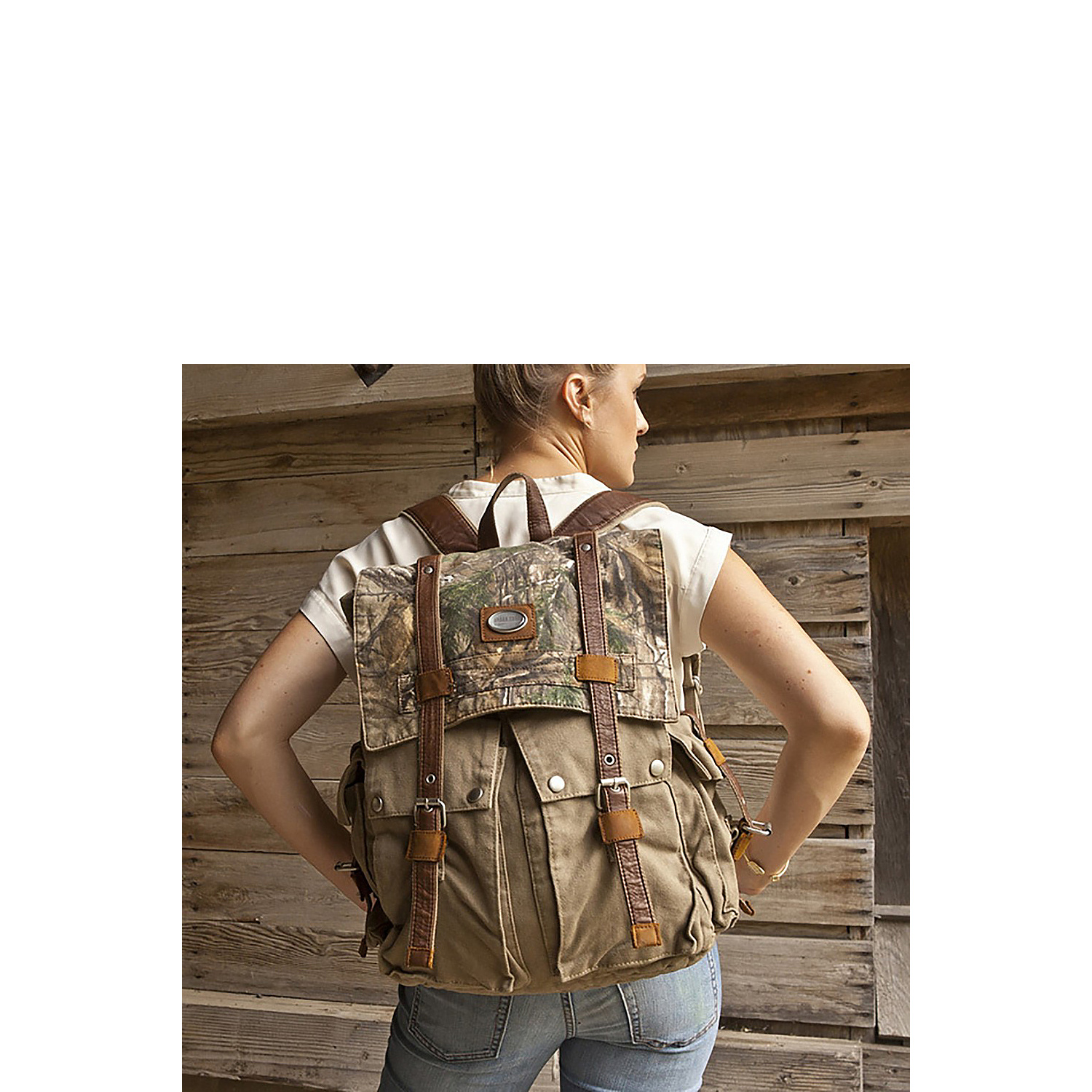 Urban Edge Porter Realtree Xtra Canvas Backpack