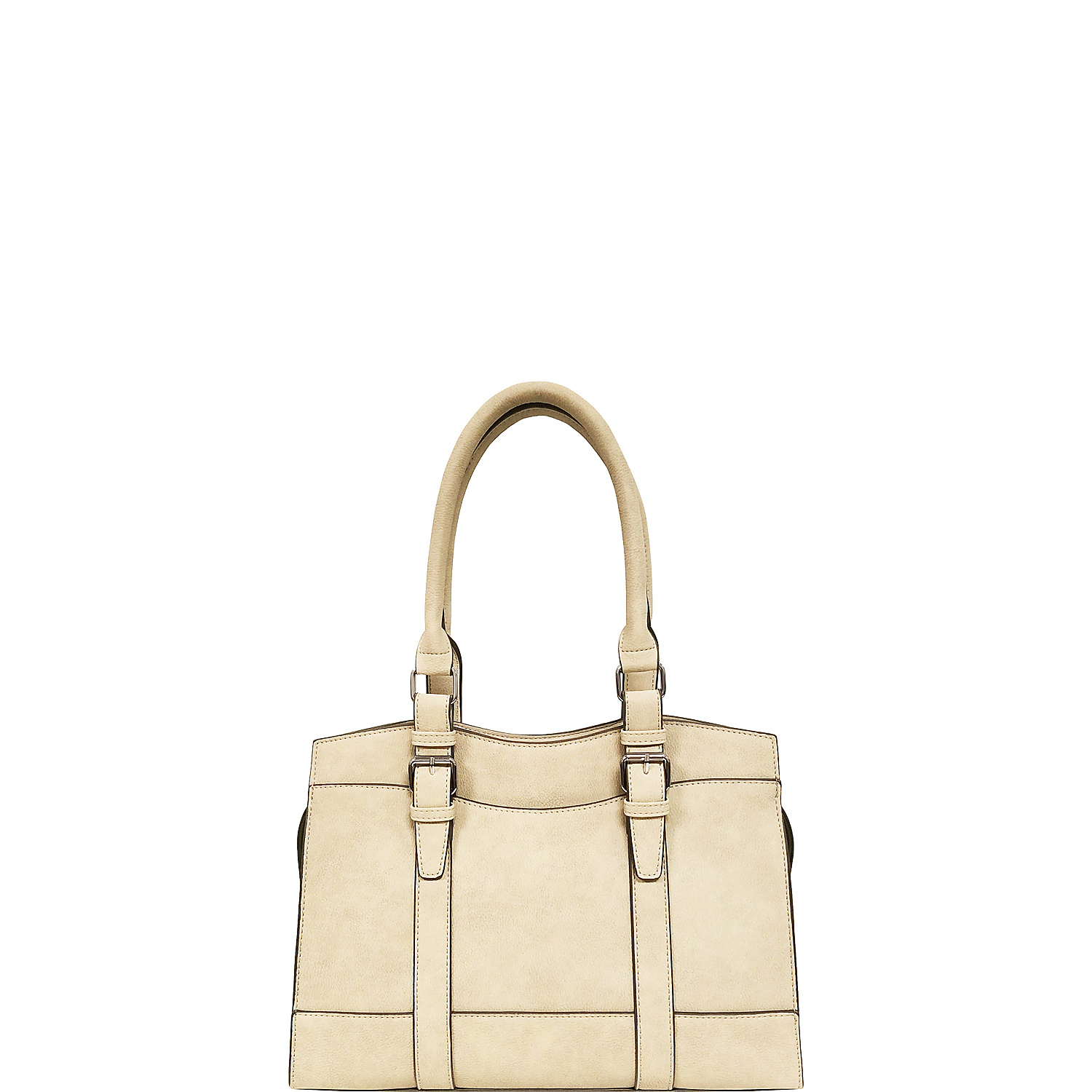 Nubuck Zip Top Tote