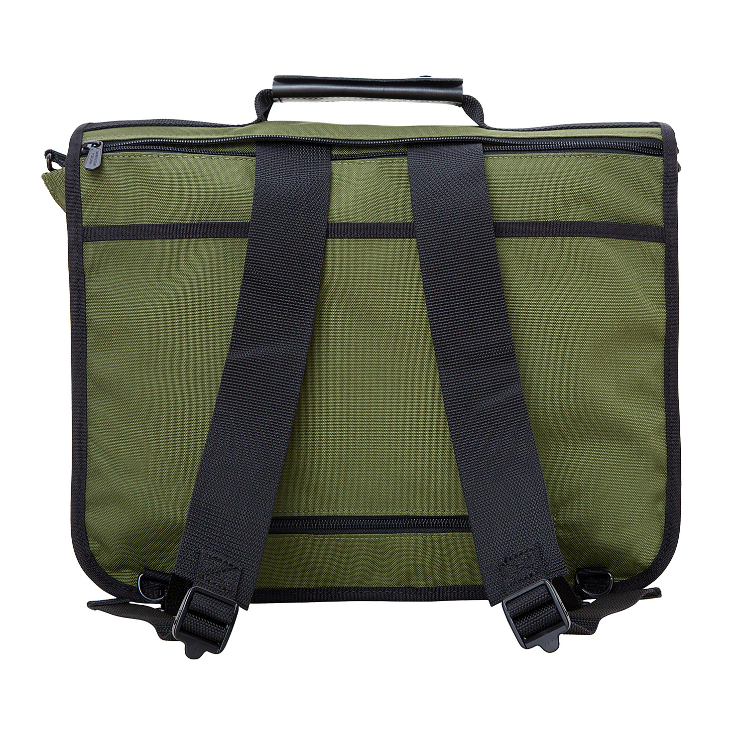 The Wallstreeter Messenger With Back Zipper