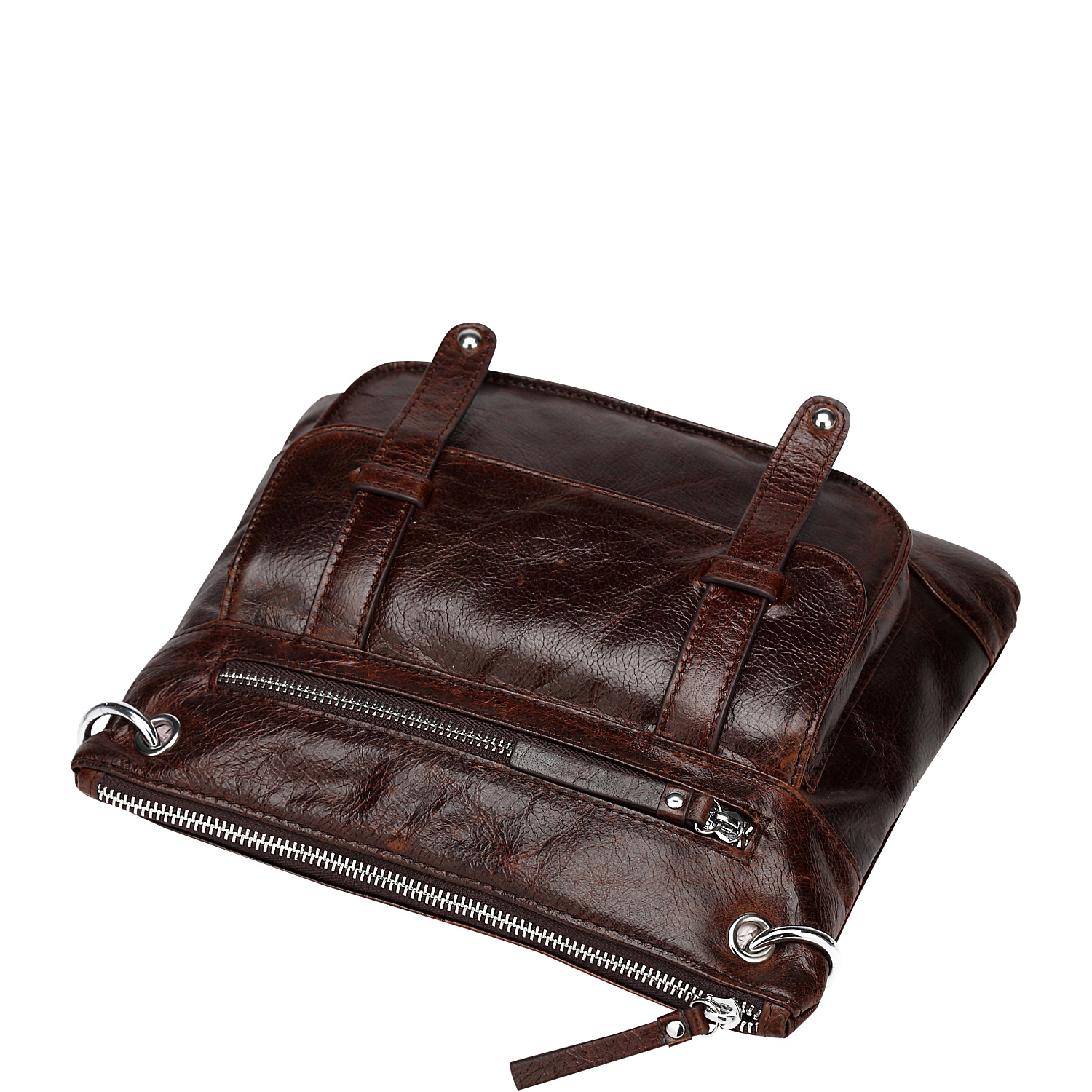 Ella Distressed Leather Crossbody / Handbag