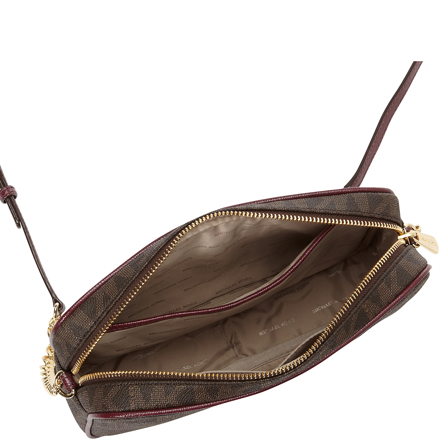 Jet Set Item MK Signature Large EW Crossbody
