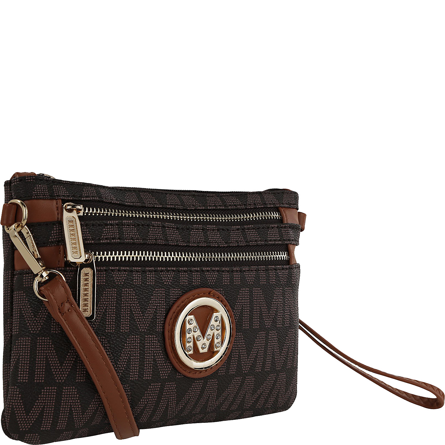 Geneve M Signature Crossbody & Wristlet