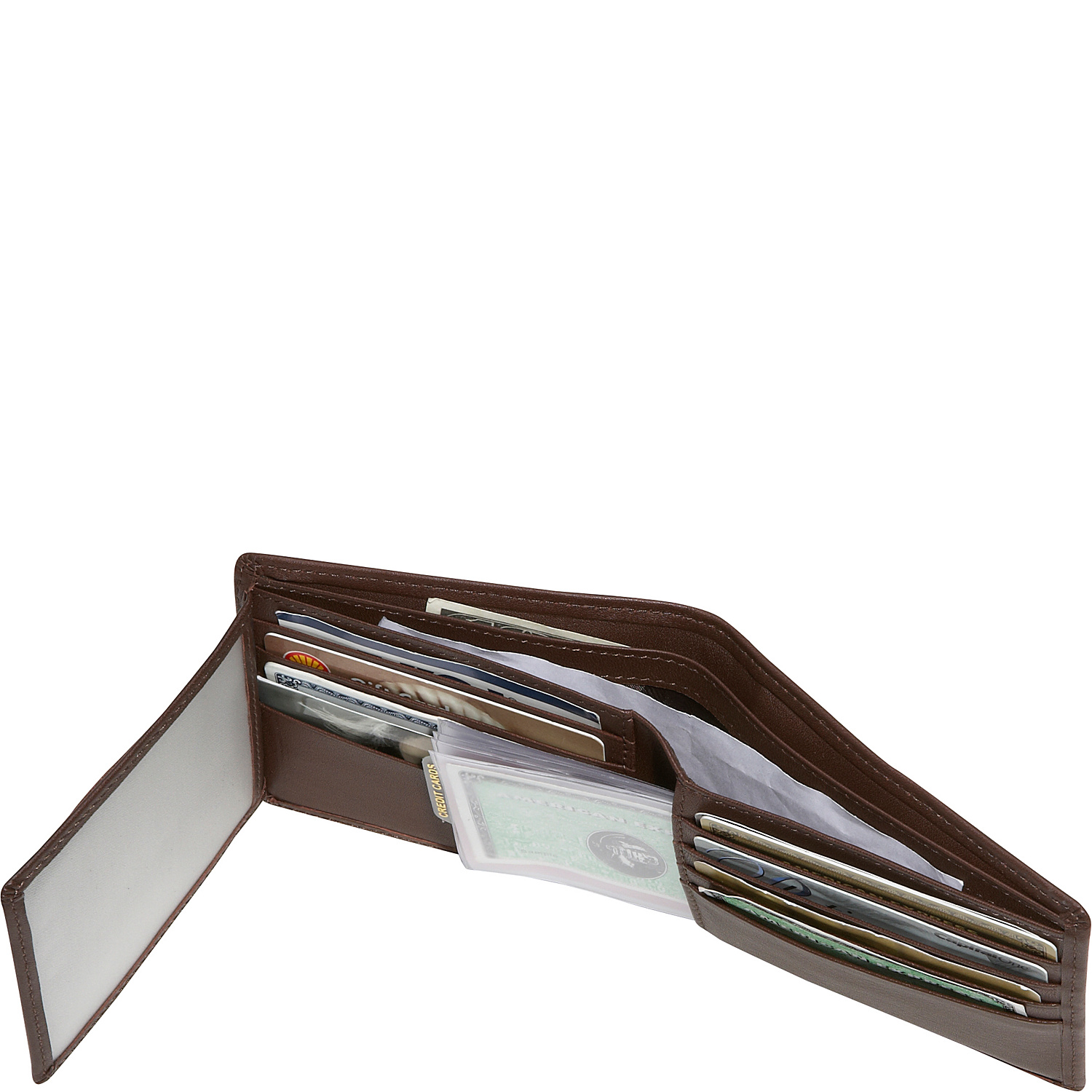 RFID Blocking Bifold w/ Double ID Flap