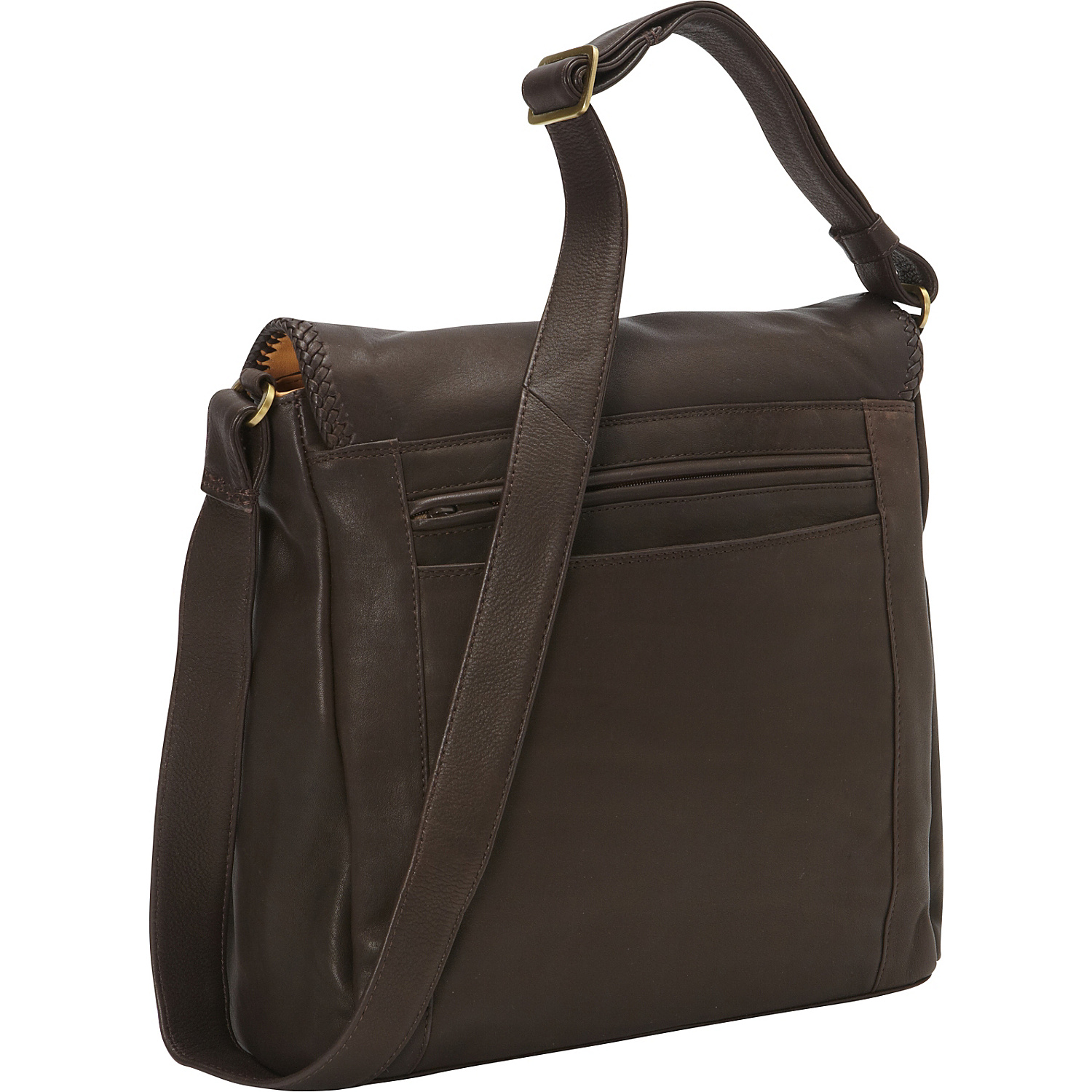 North/South Full Flap Shoulder Bag