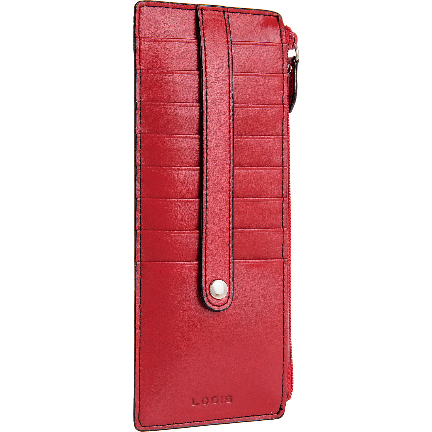 Audrey Credit Card Case With Zip Pocket - Core Colors