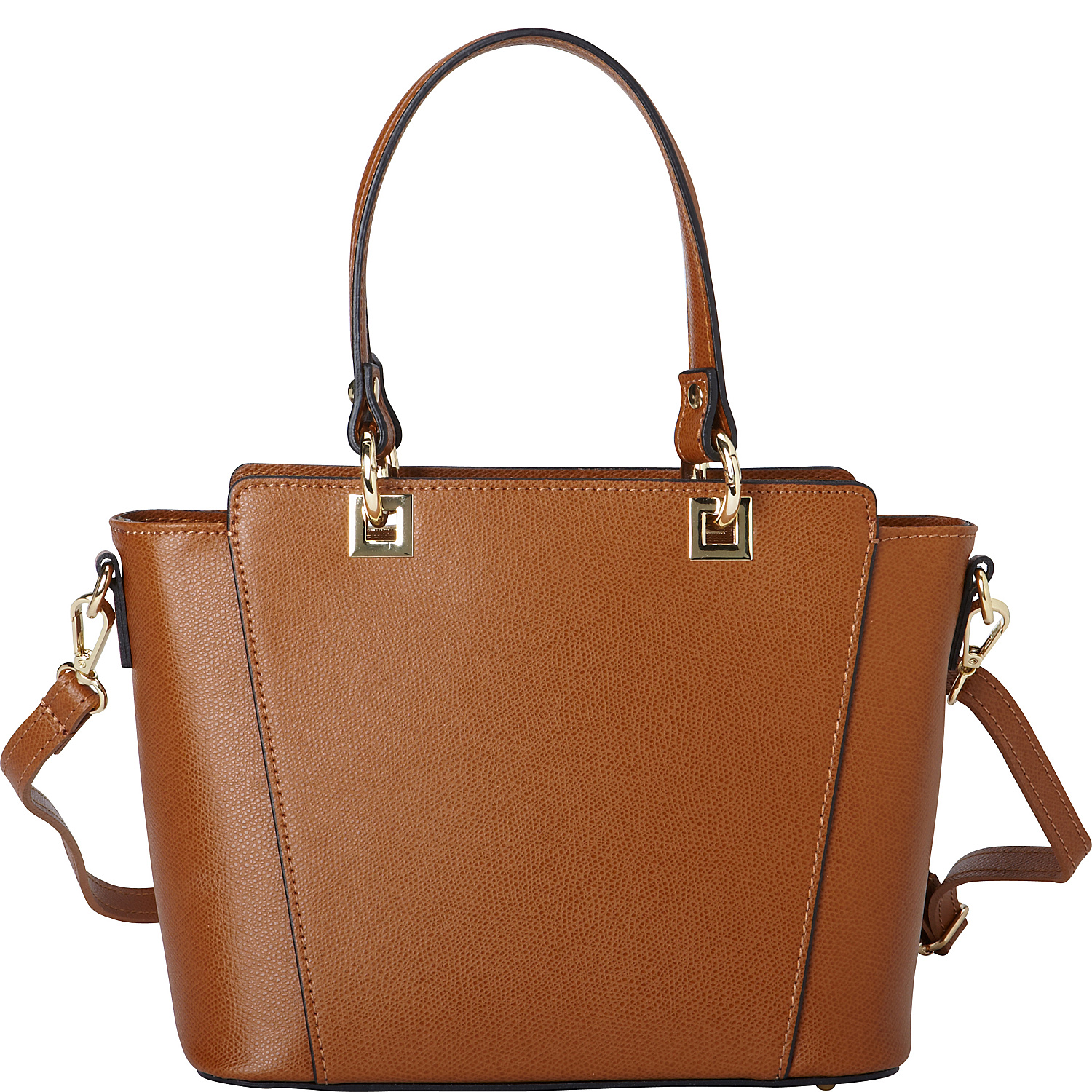 Petite Italian Leather Handbag and Shoulder Bag