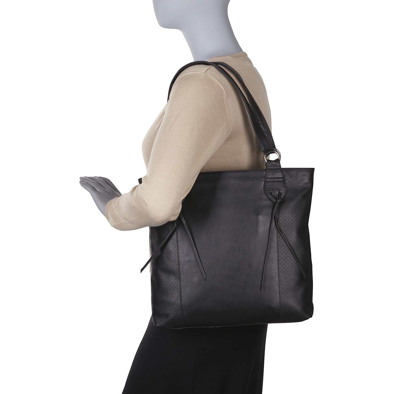 Top Zip Tote Bag