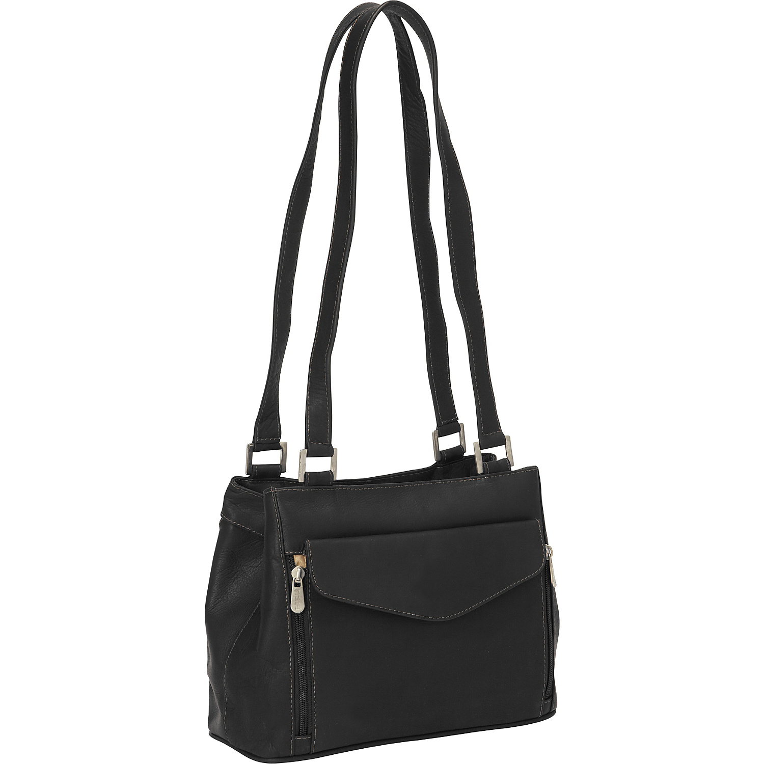 Double Compartment Shoulder Bag