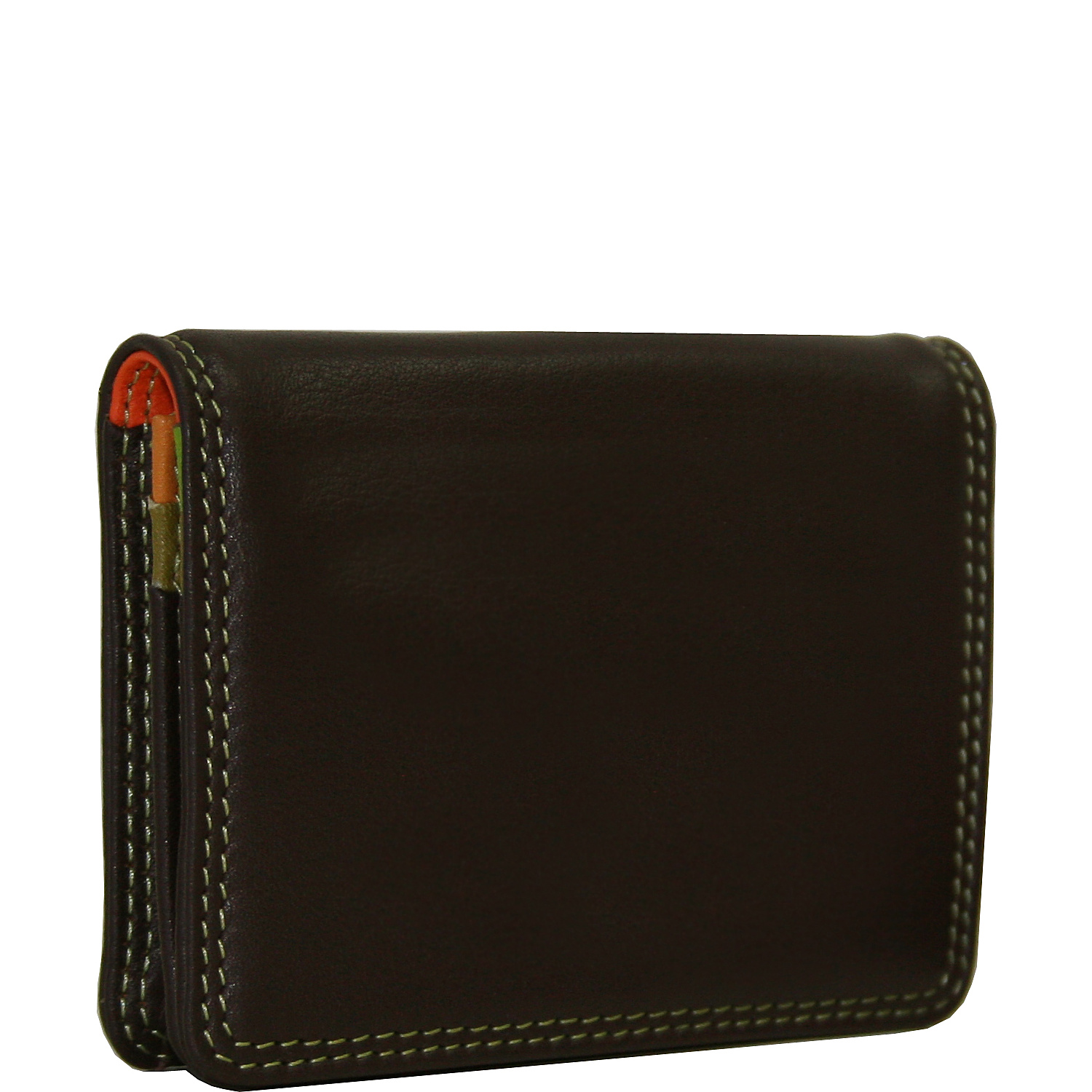 Leather Gusset Card Case with ID Window