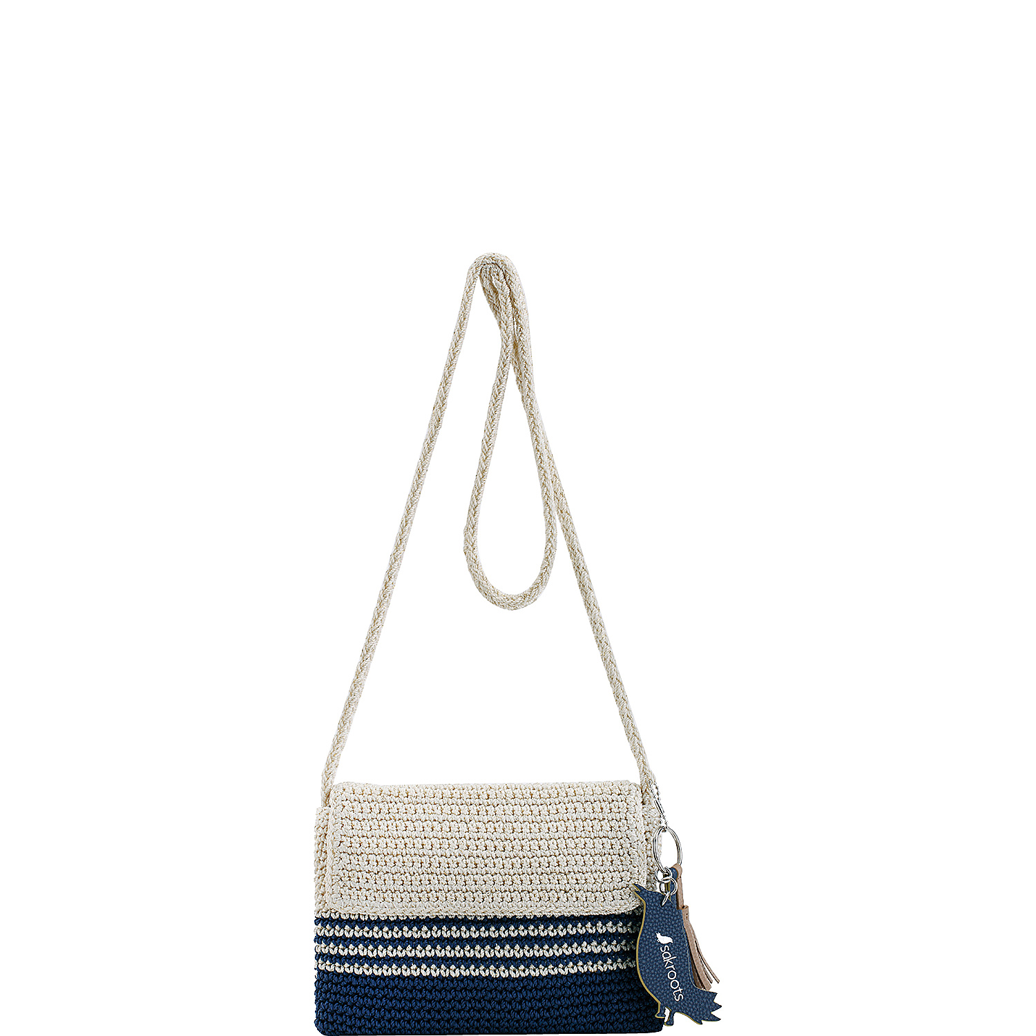 Byron Crochet Flap Crossbody