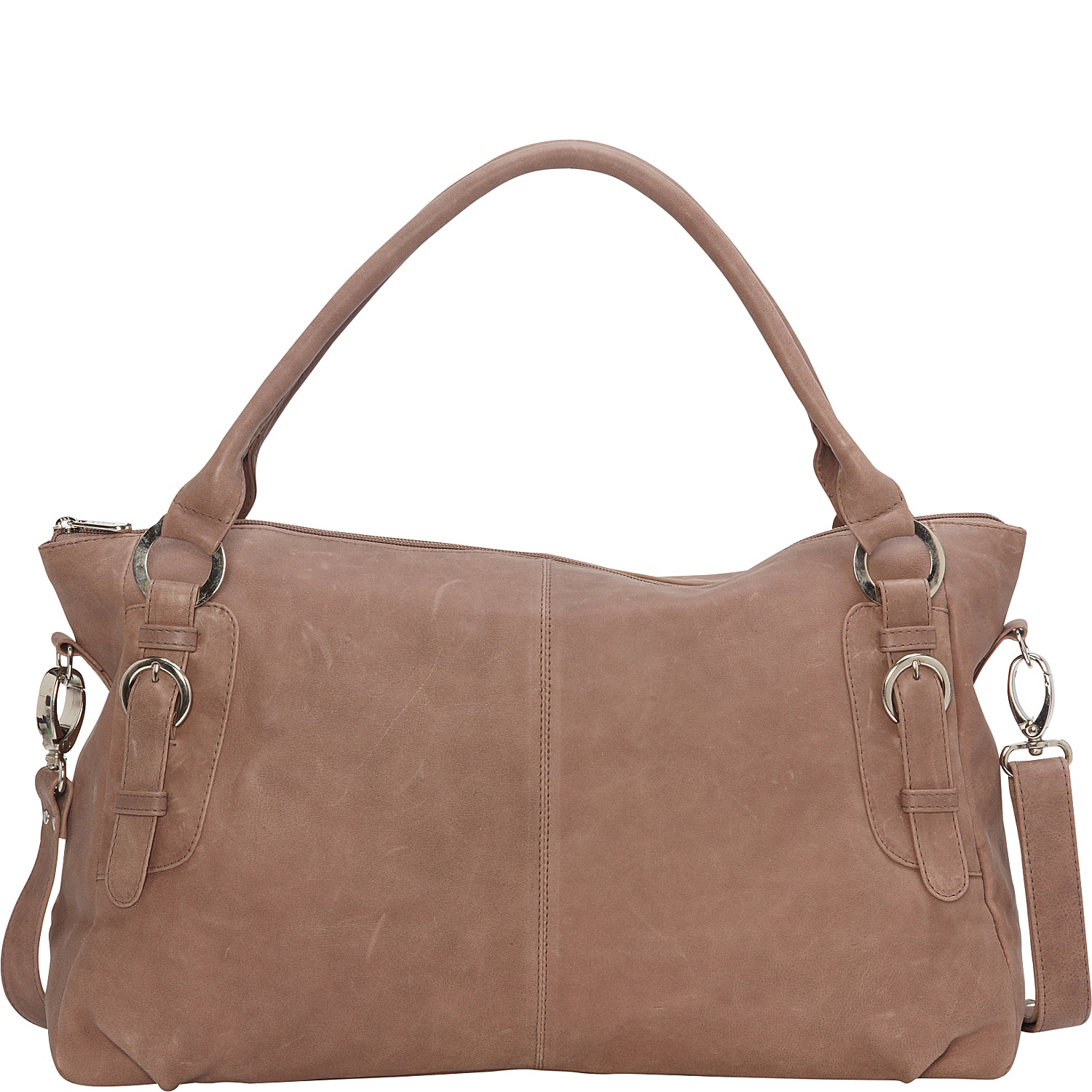 Large Convertible Satchel Handbag