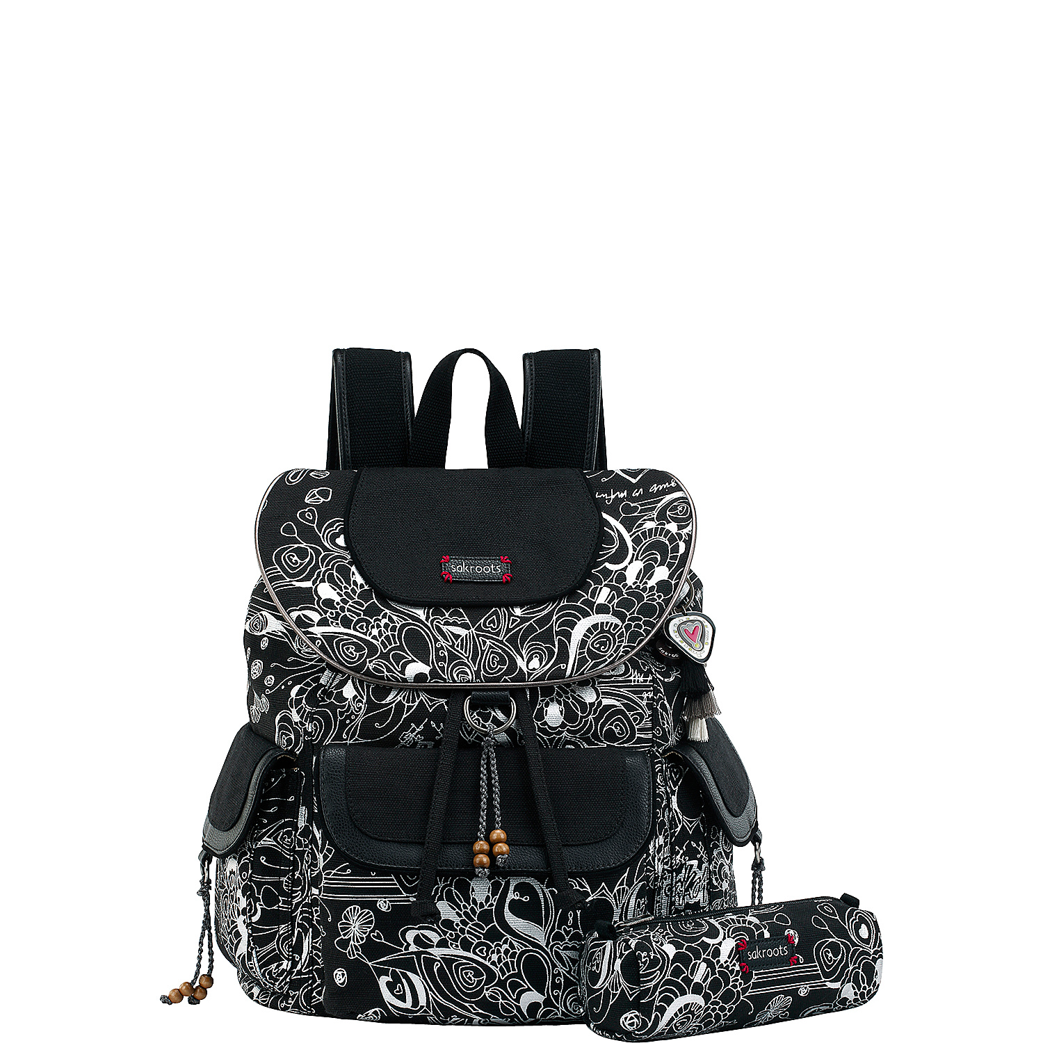 Artist Circle Flap Backpack