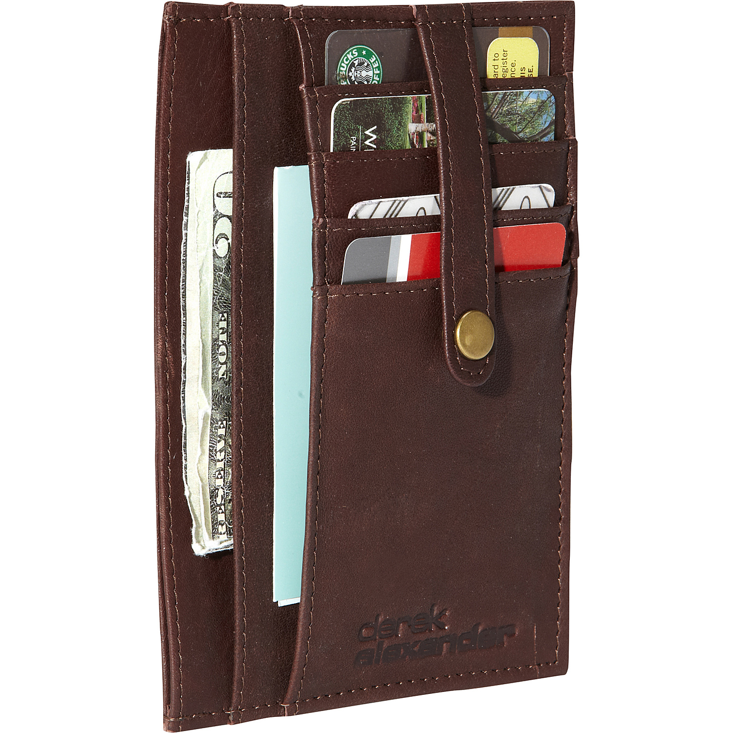 Multi Pocket Double Side Card Holder