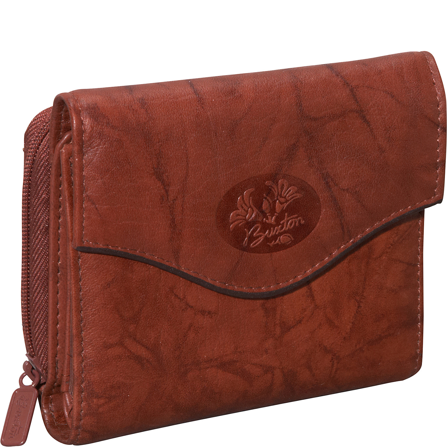 Heiress Leather Zip Purse