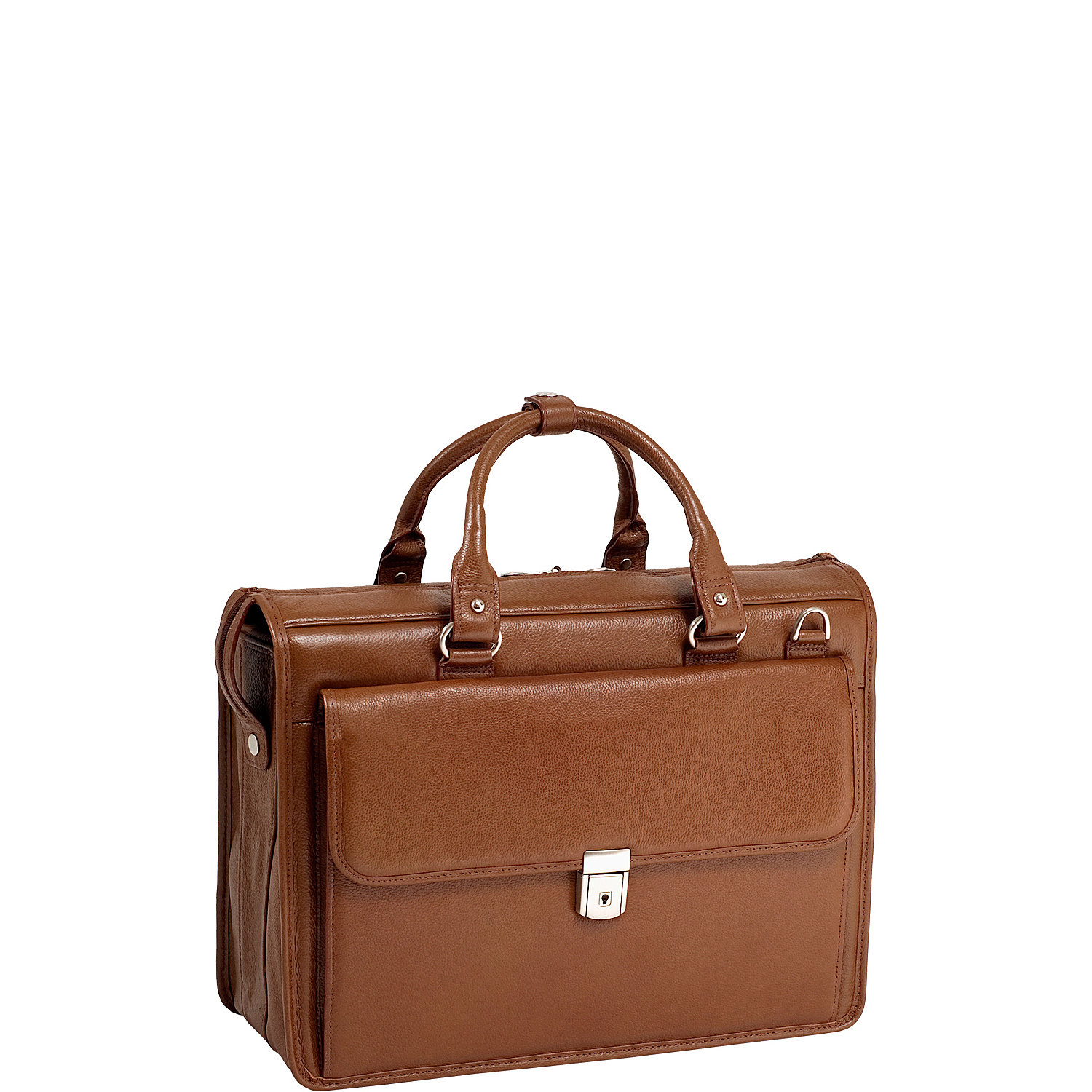 S Series Gresham Leather Litigator Laptop Brief