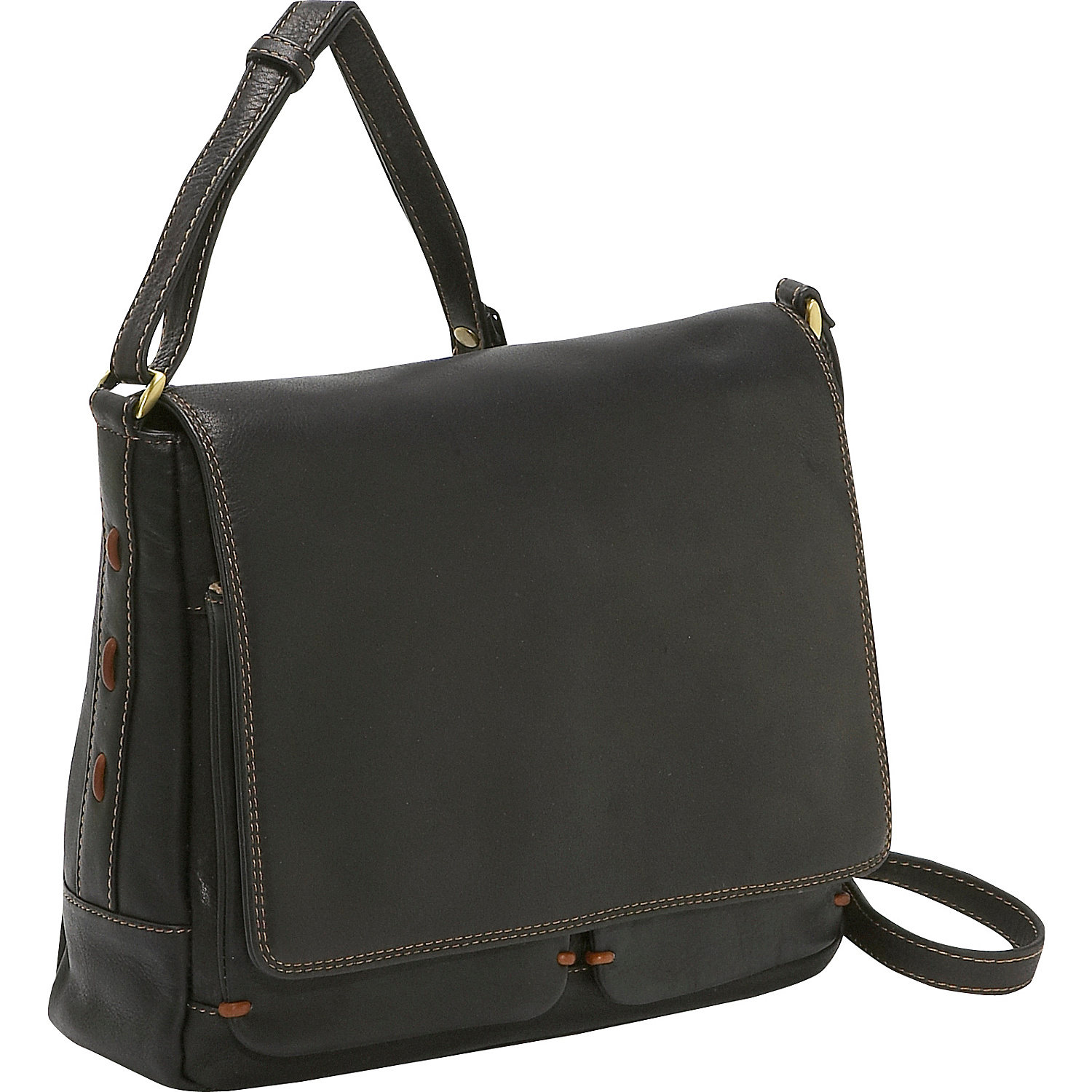 Medium 3/4 Flap Handbag