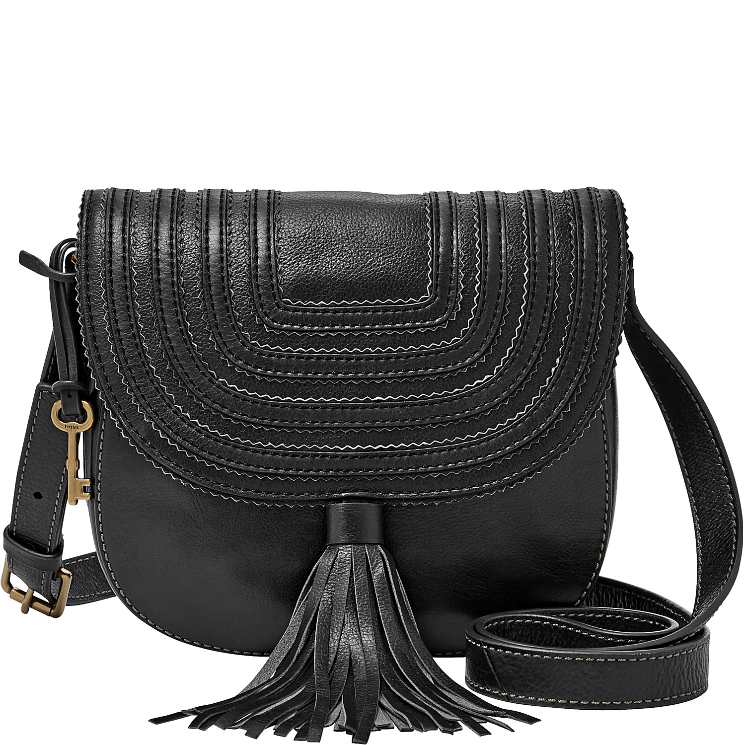 Emi Tassel Saddle Bag