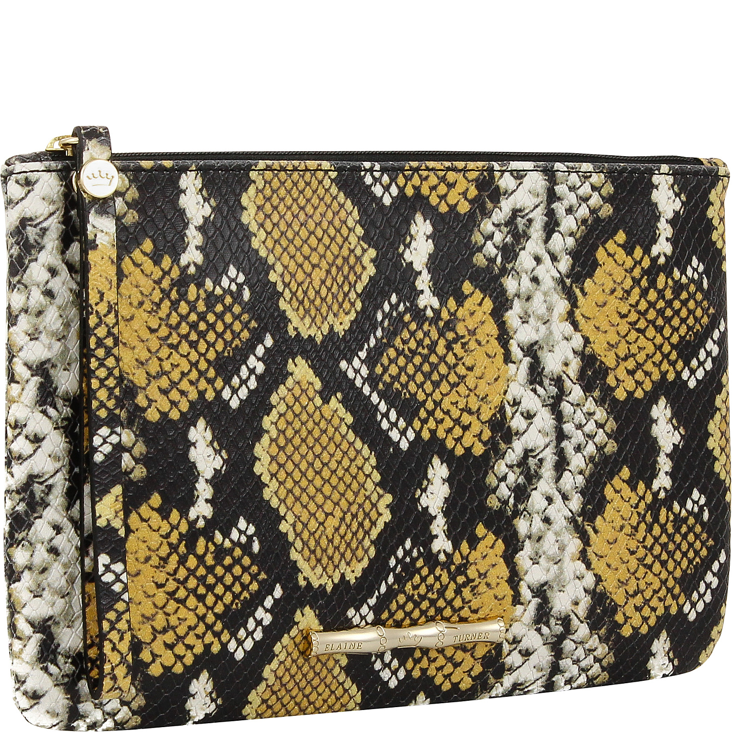 Pouch Python Wristlet