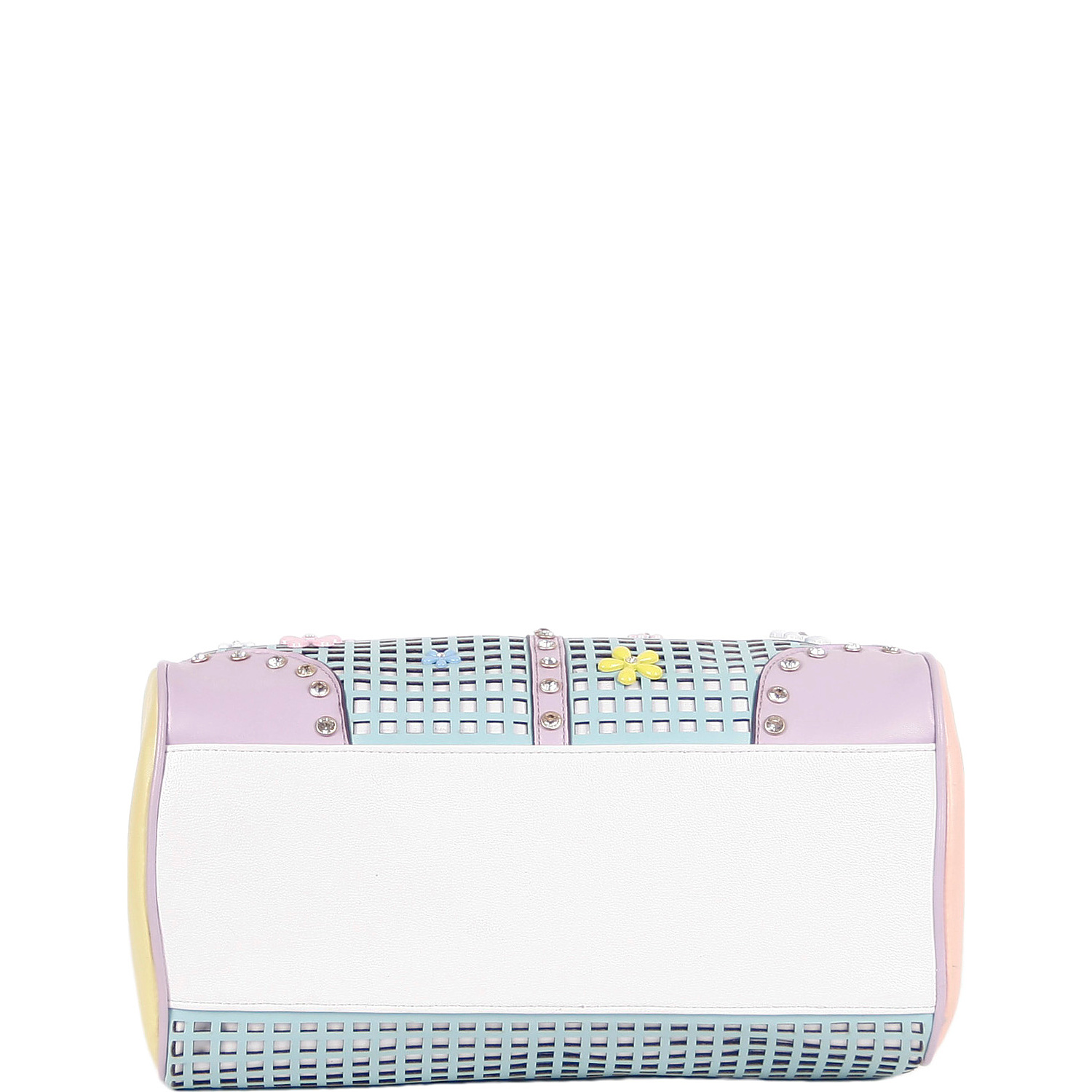 Selina Floral Pastel Boston Bag