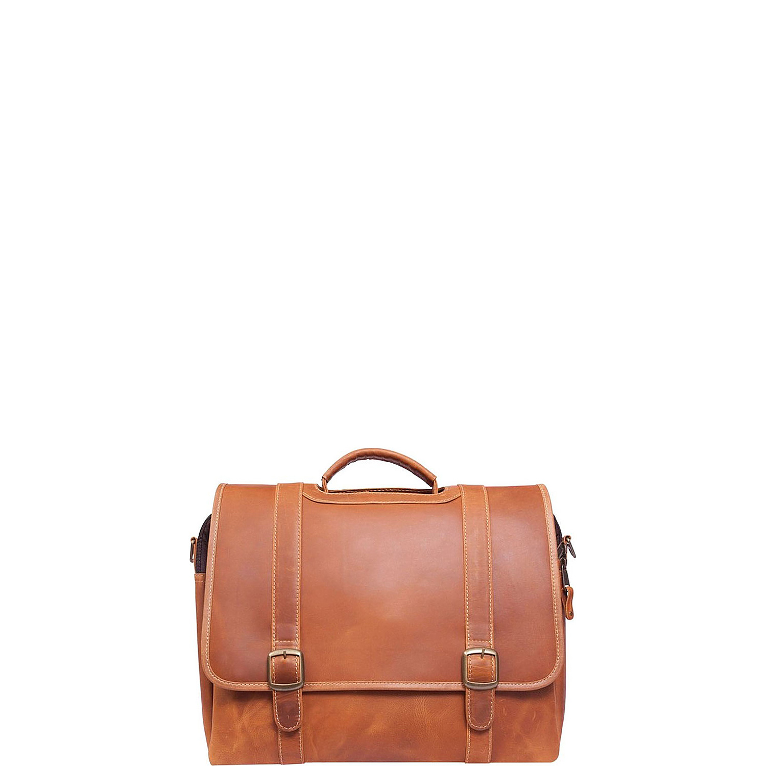 Old Fort Canyon Leather Laptop Briefcase