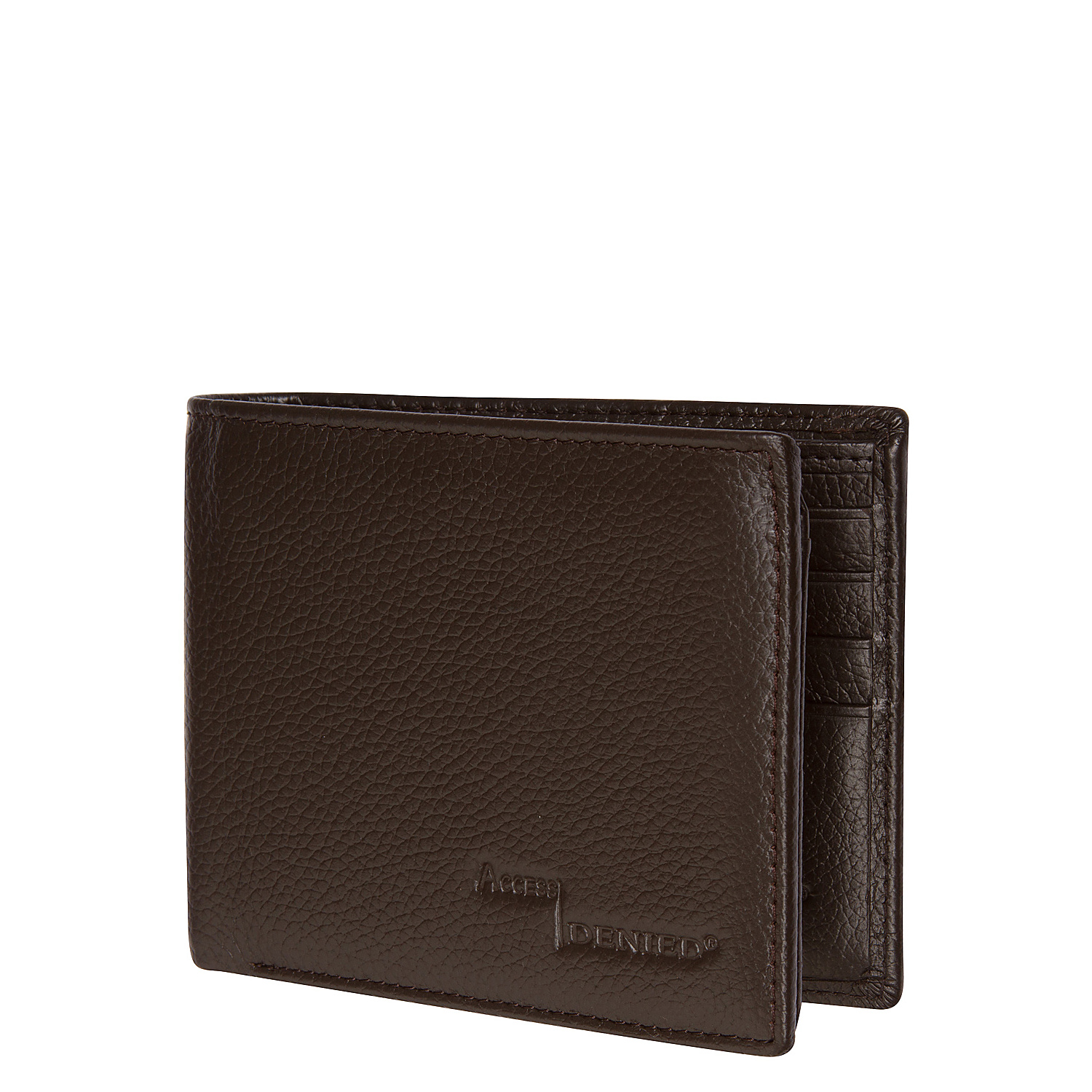 Men's RFID Blocking Wallet Leather 11 Slots Flip ID