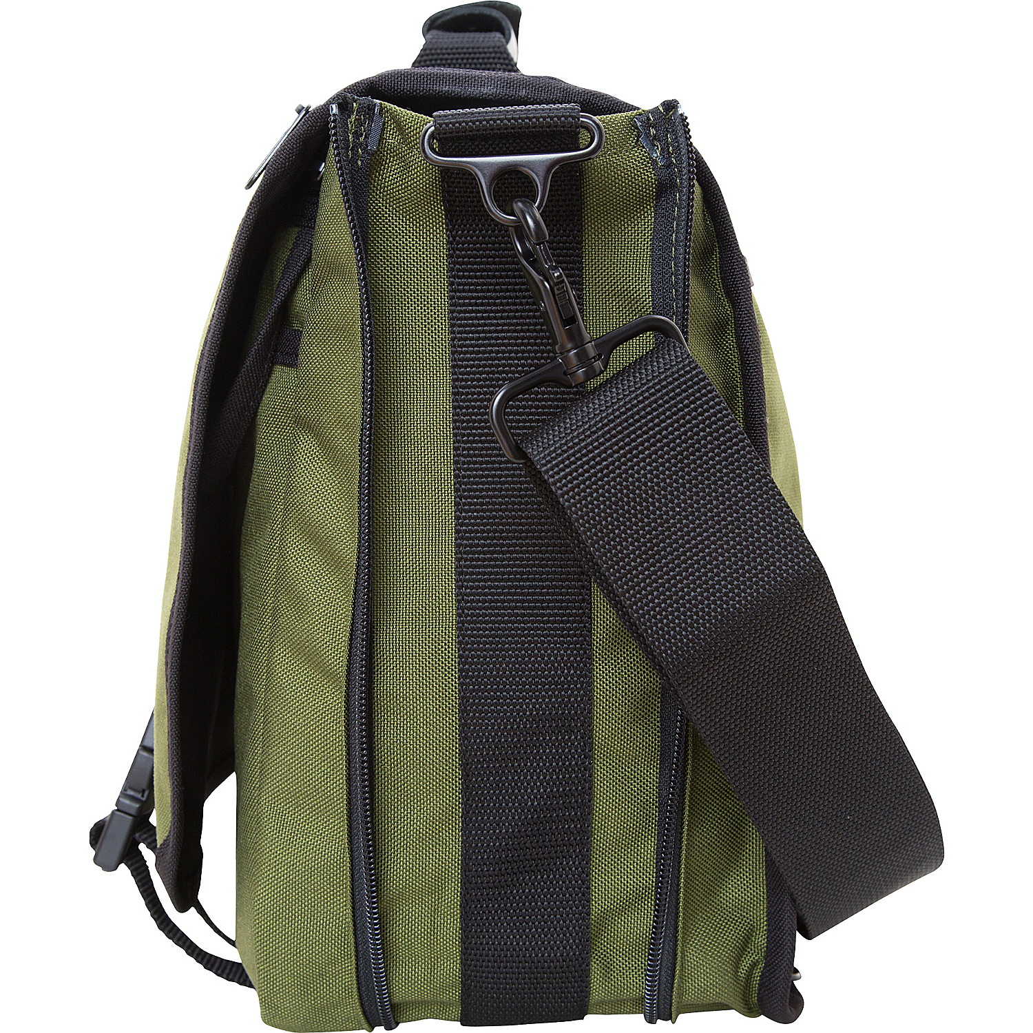 The Wallstreeter Messenger With Back Zipper