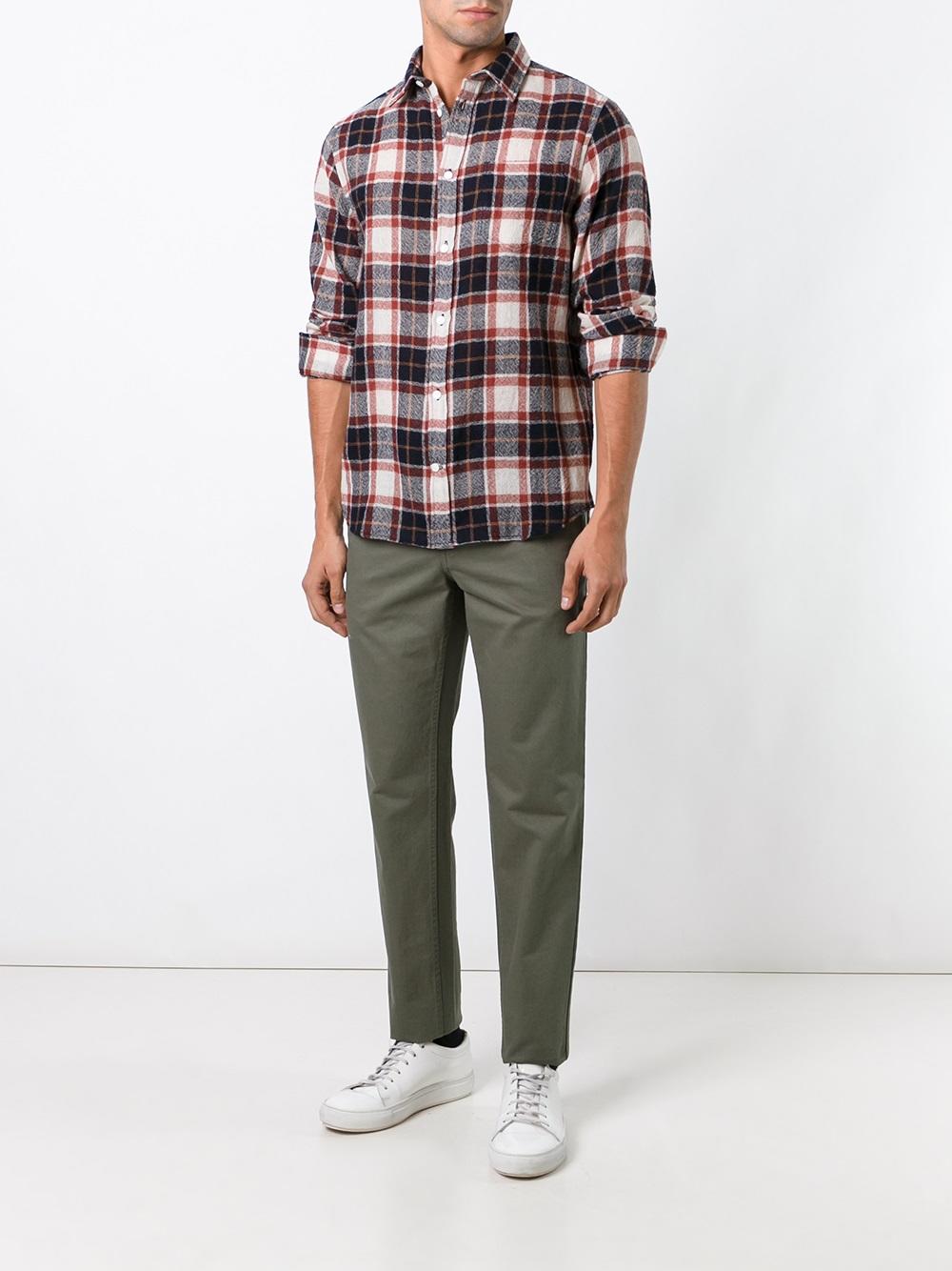checked shirt