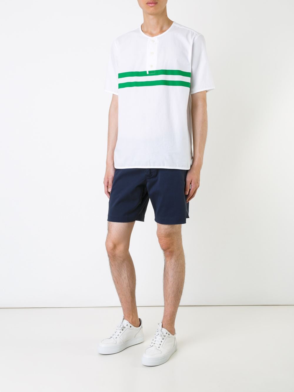 'Double Stripe Surf'T恤