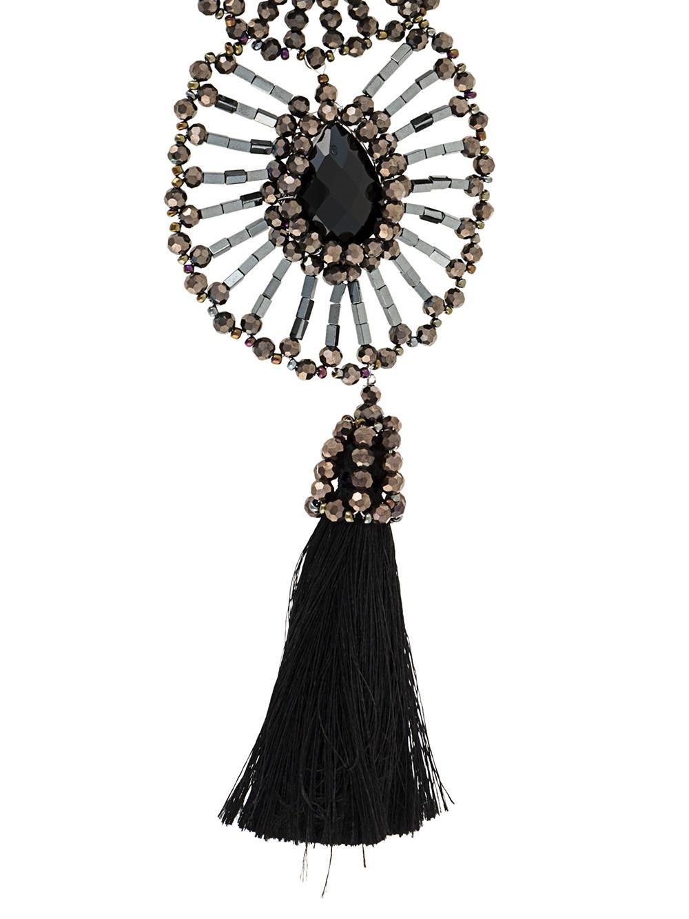 tassel detail necklace