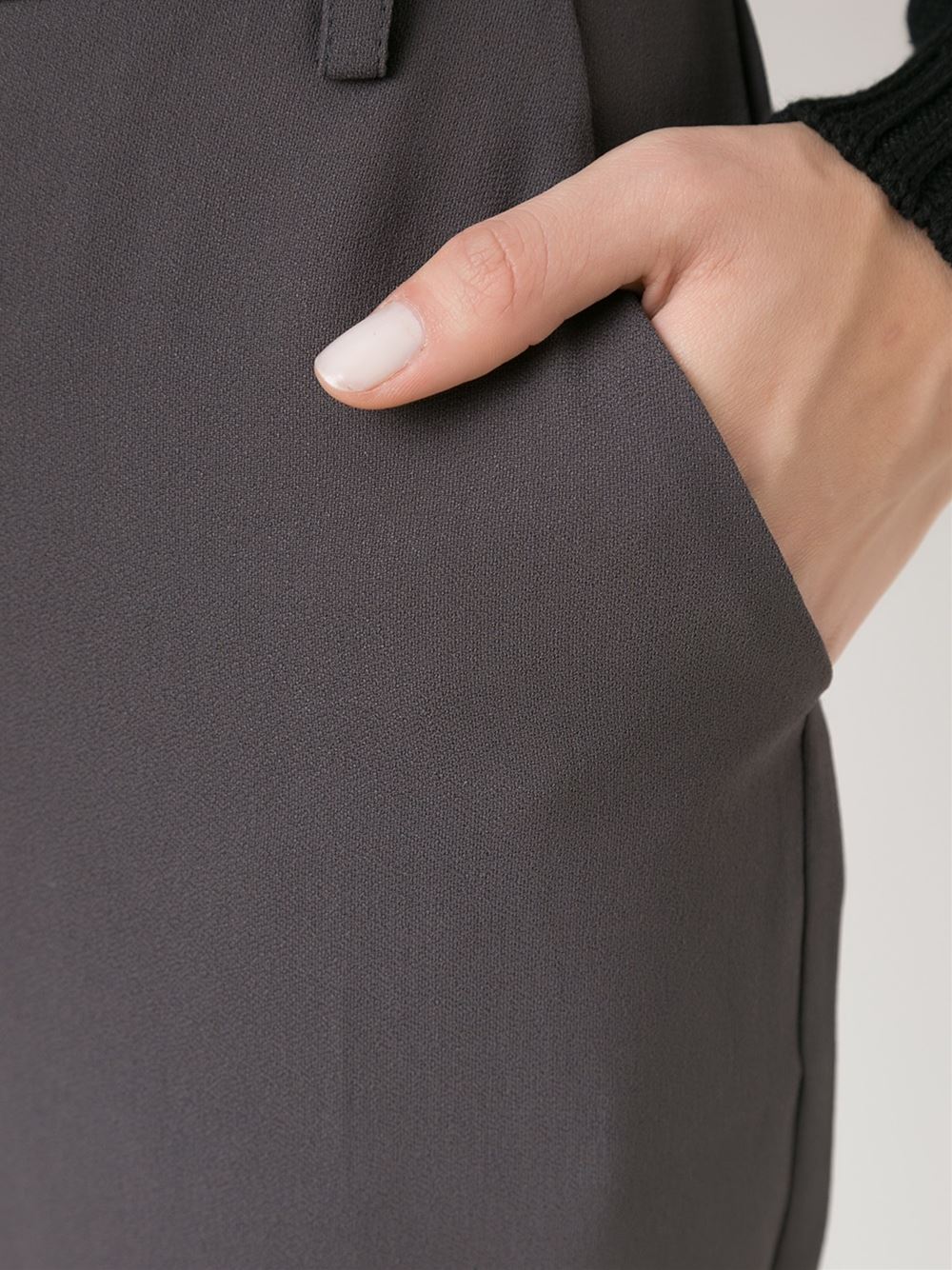 'Grid' trousers