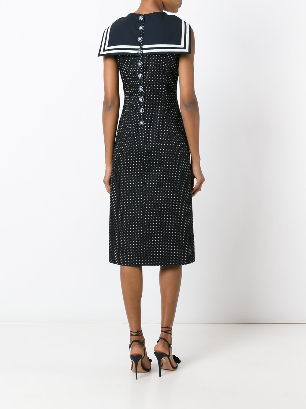 sailor midi dress
