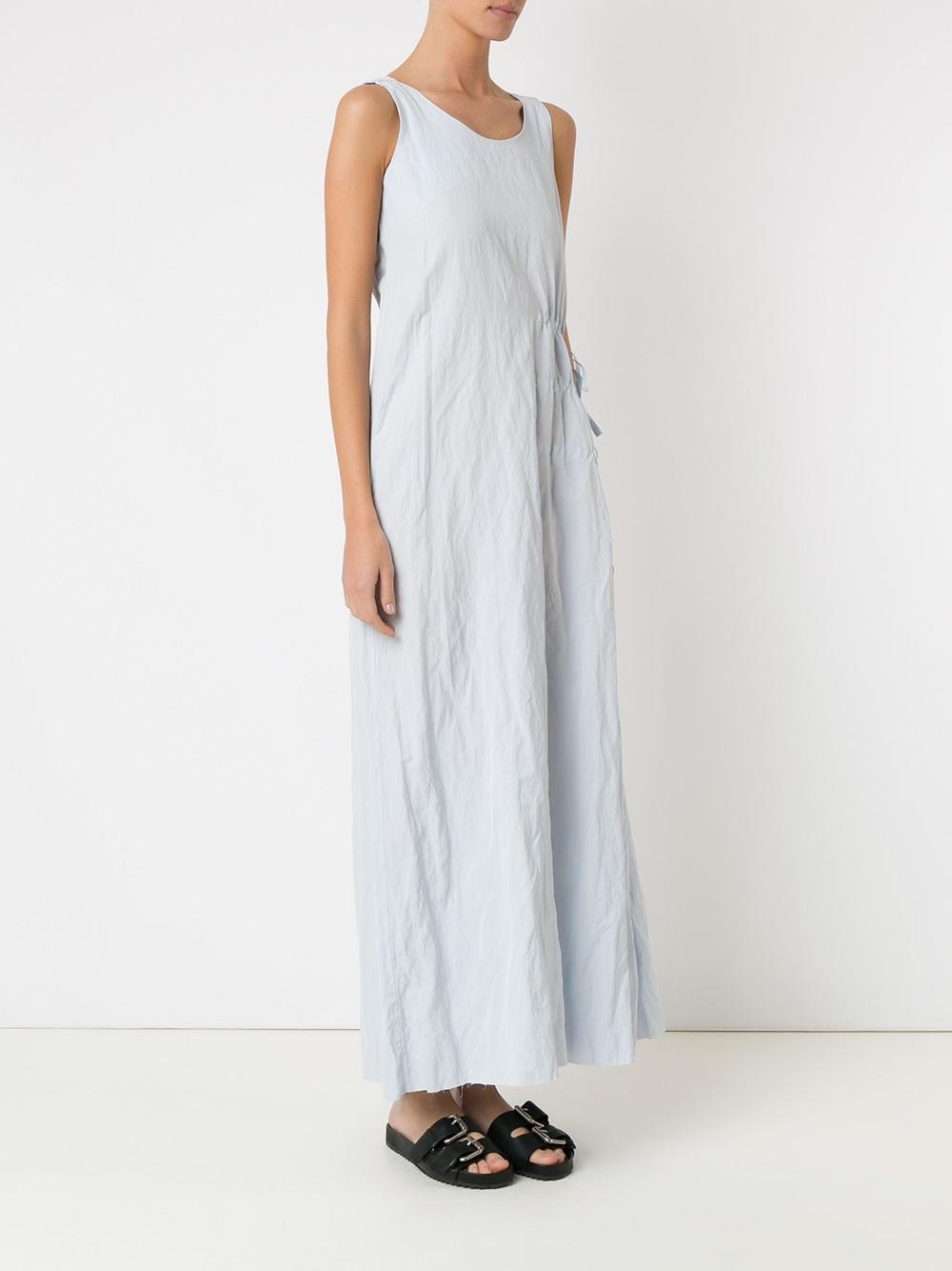 sleeveless long dress