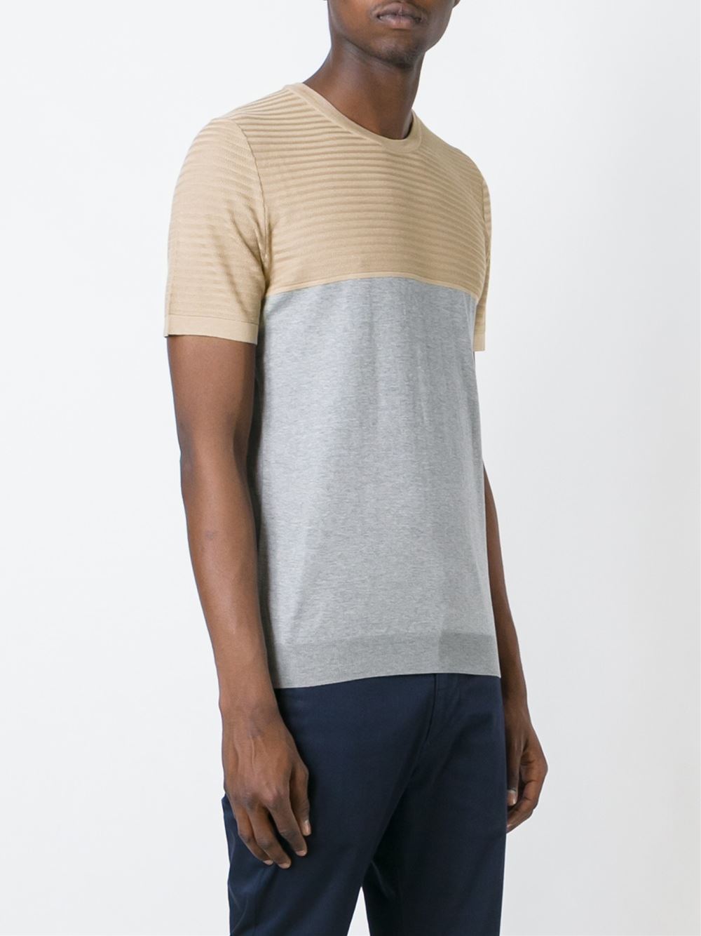 bicolour T-shirt