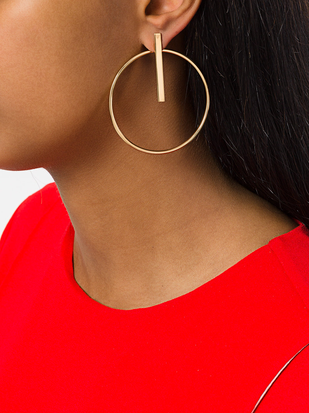 circle earrings