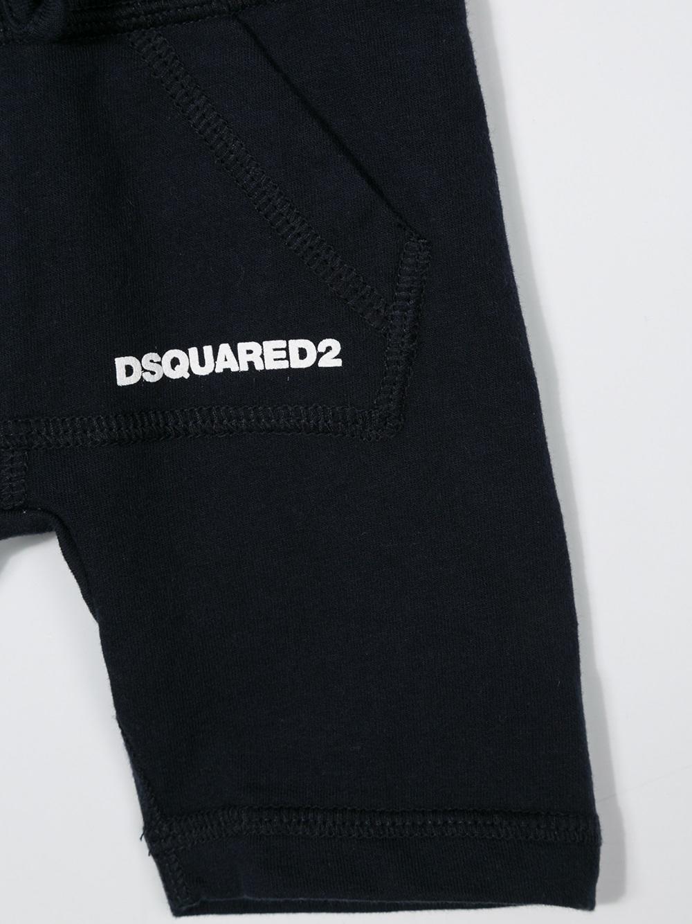 logo fleece shorts