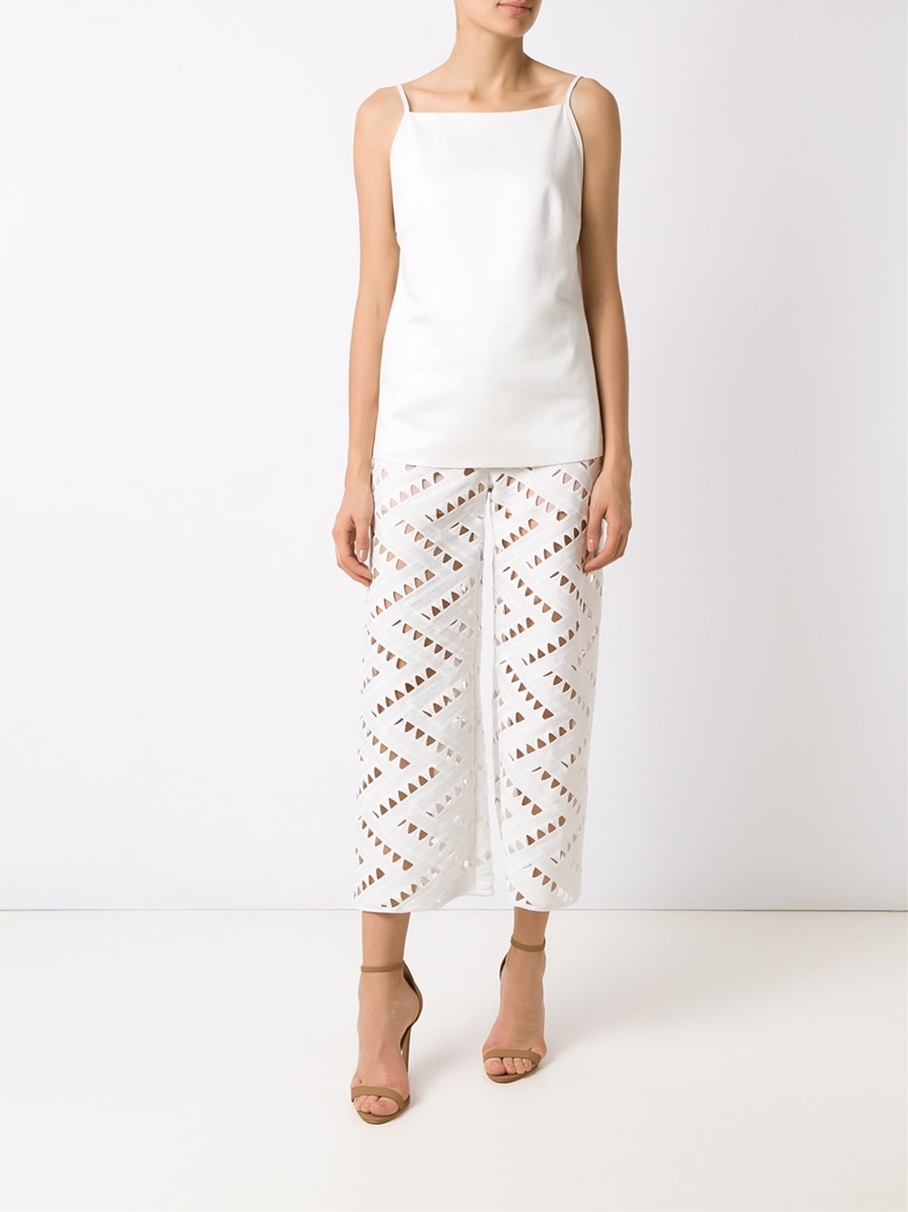 cropped trousers