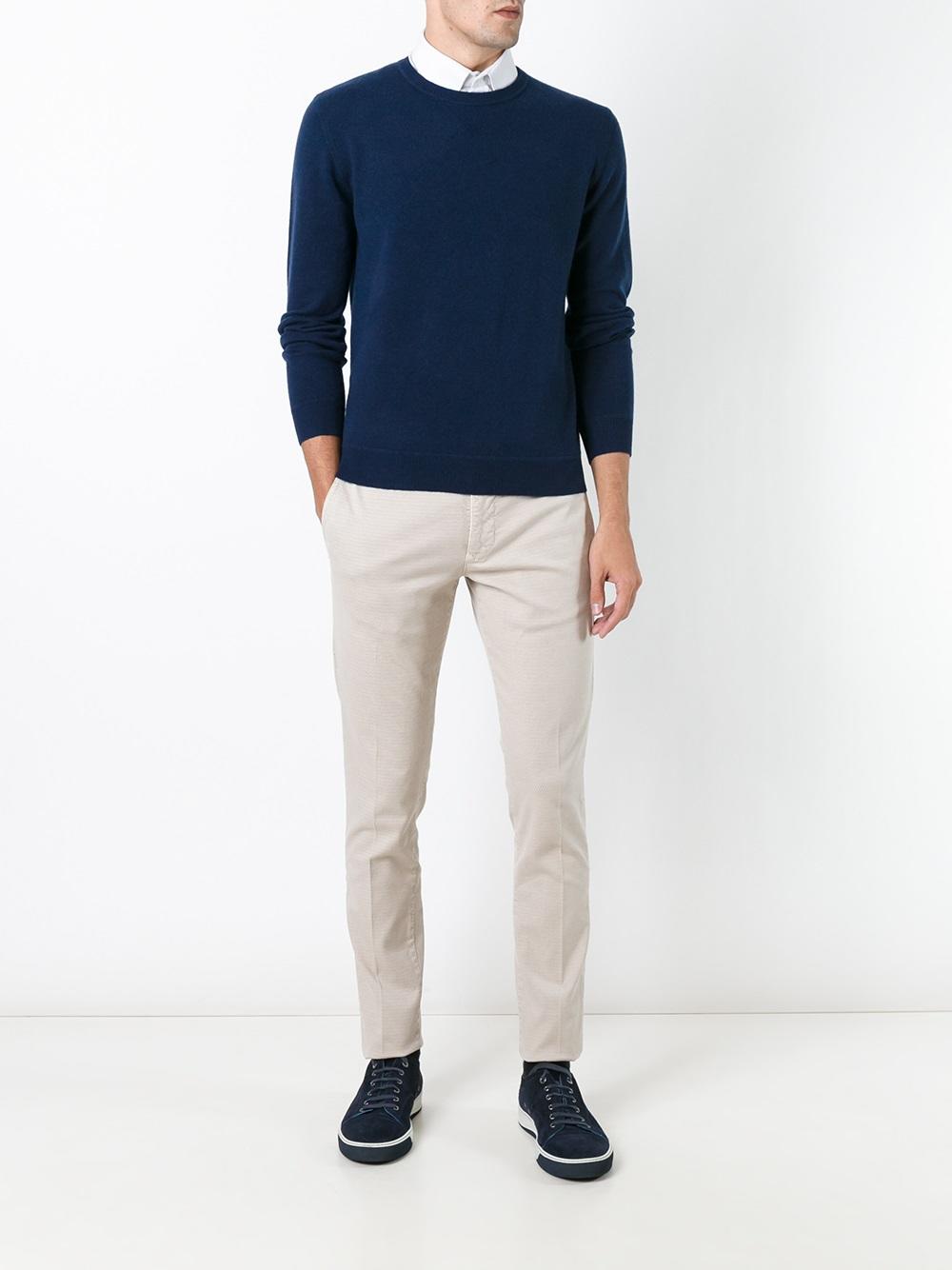 slim-fit chinos