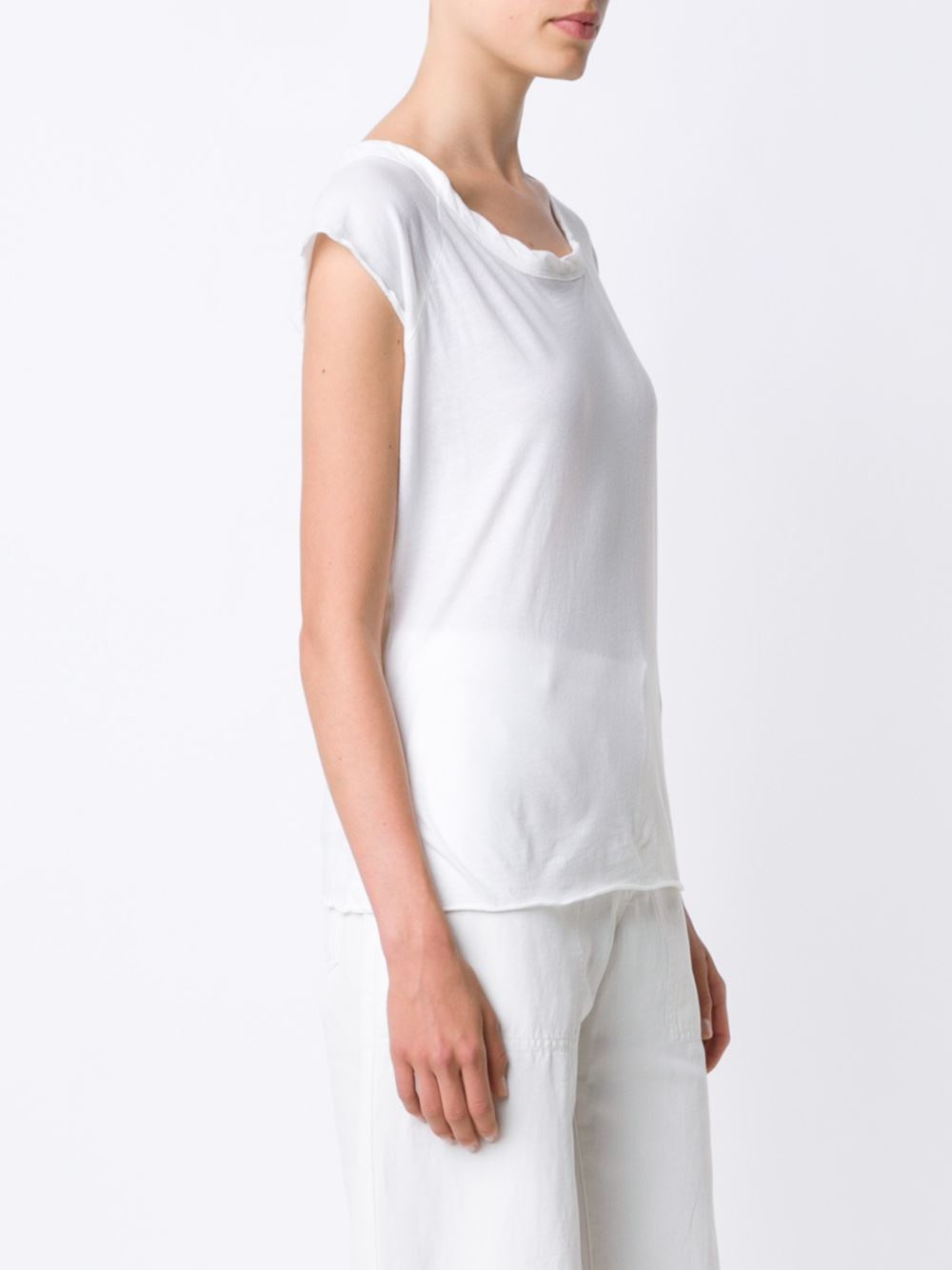 raw hem top