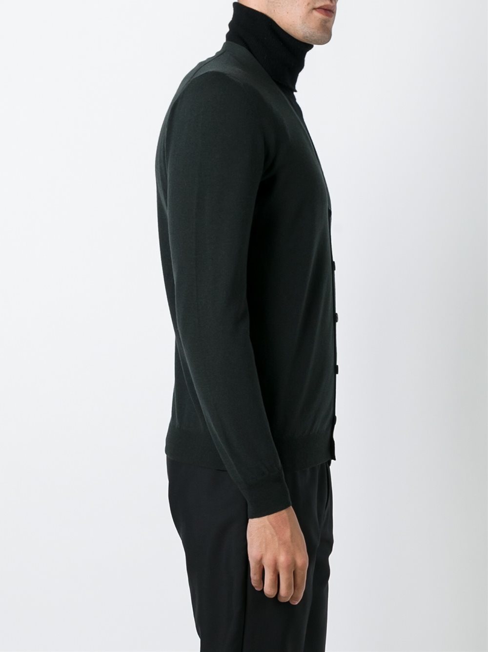 V-neck cardigan