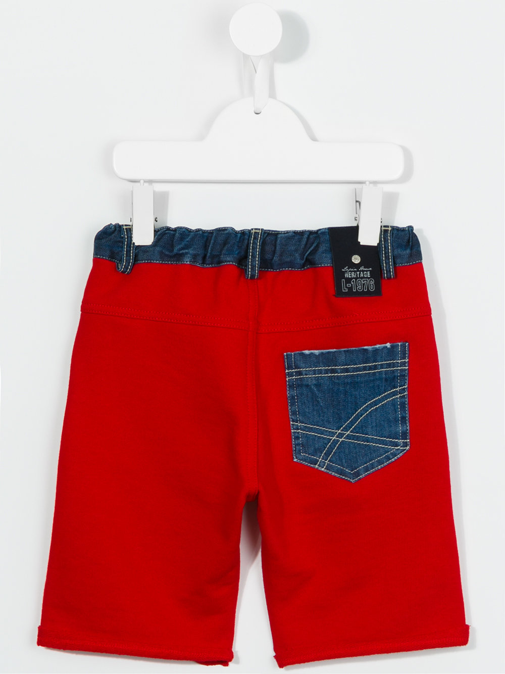 contrasting pocket shorts