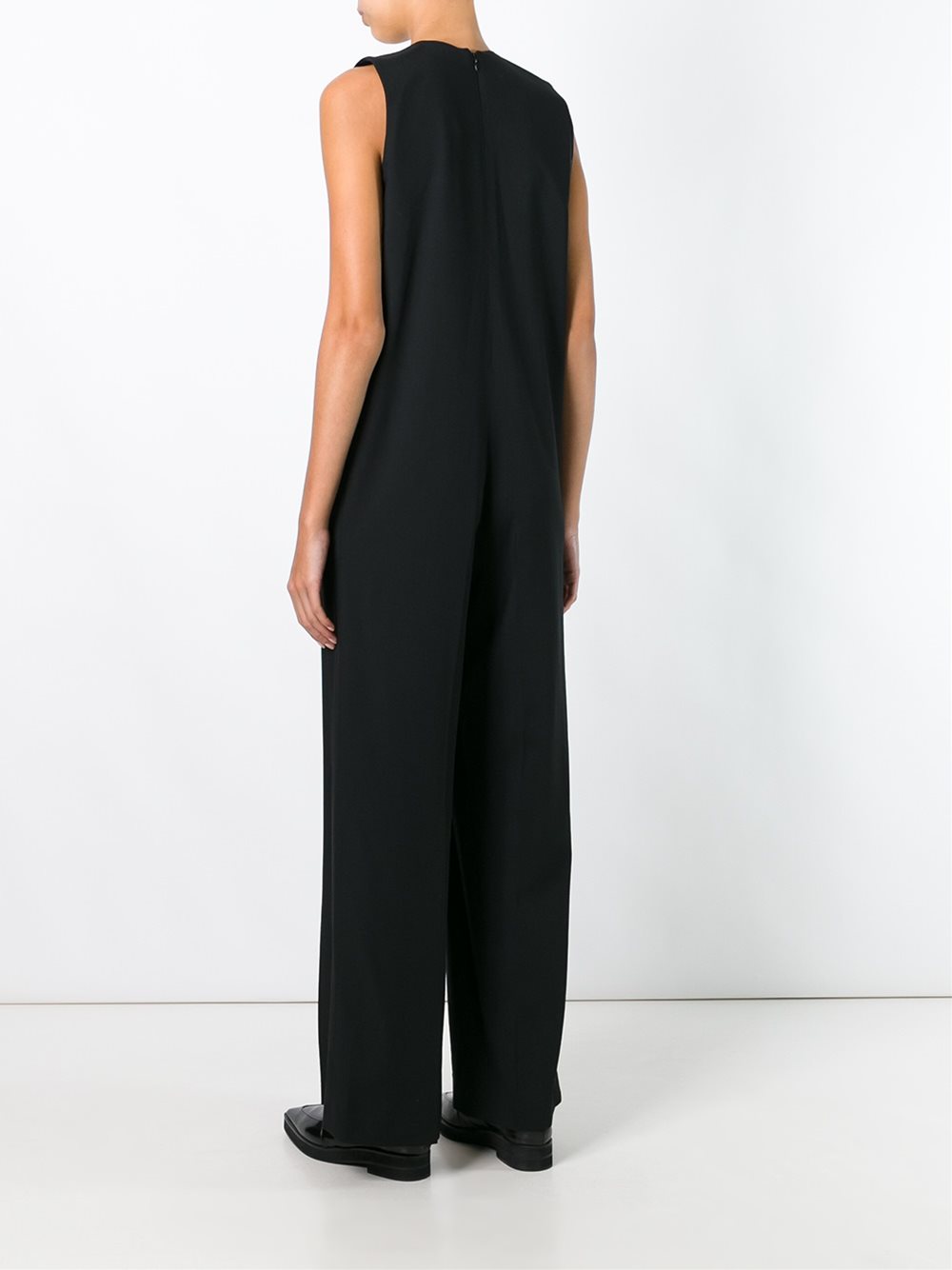 V-neck jumpsuit