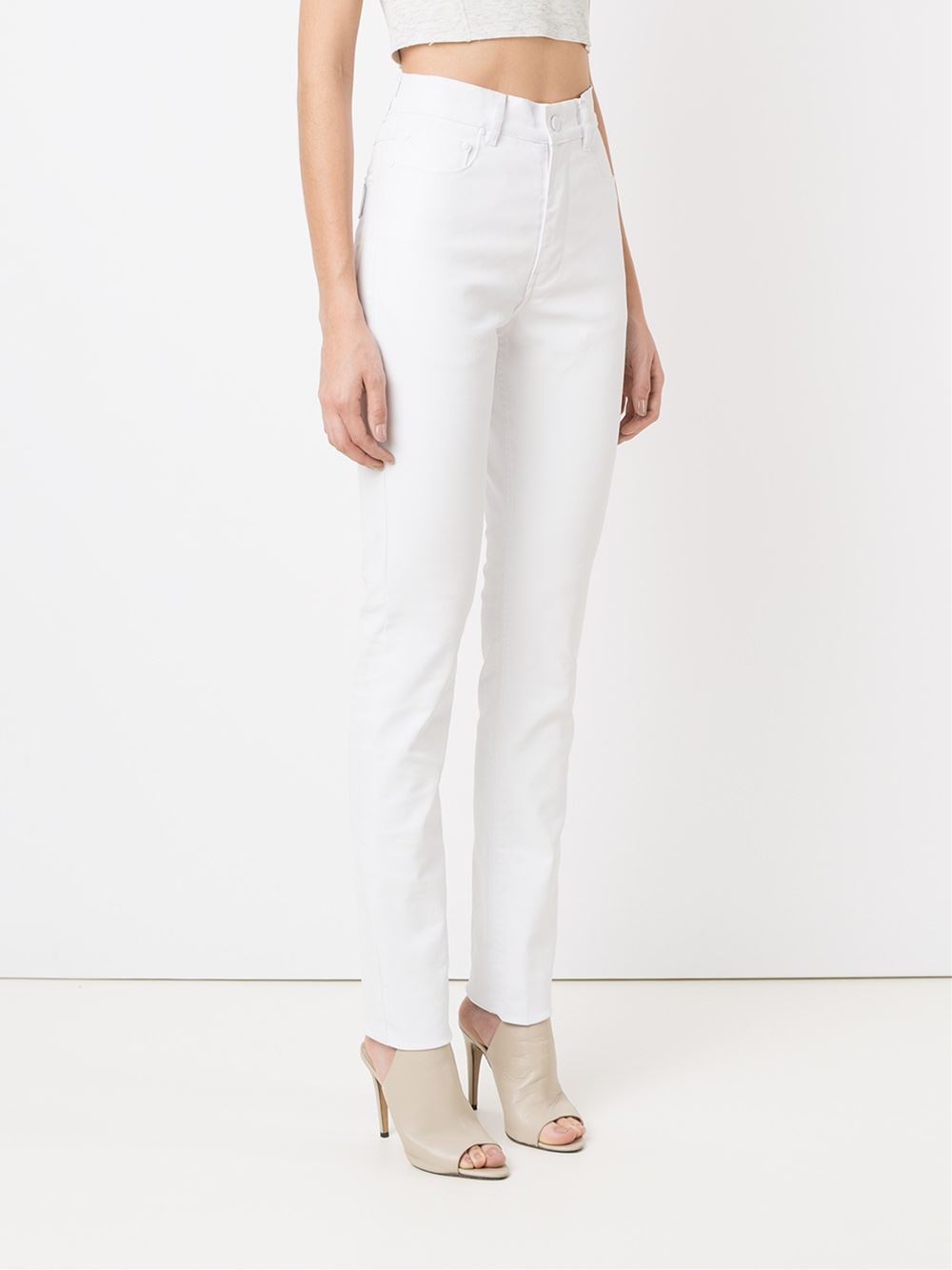 high waisted skinny jeans