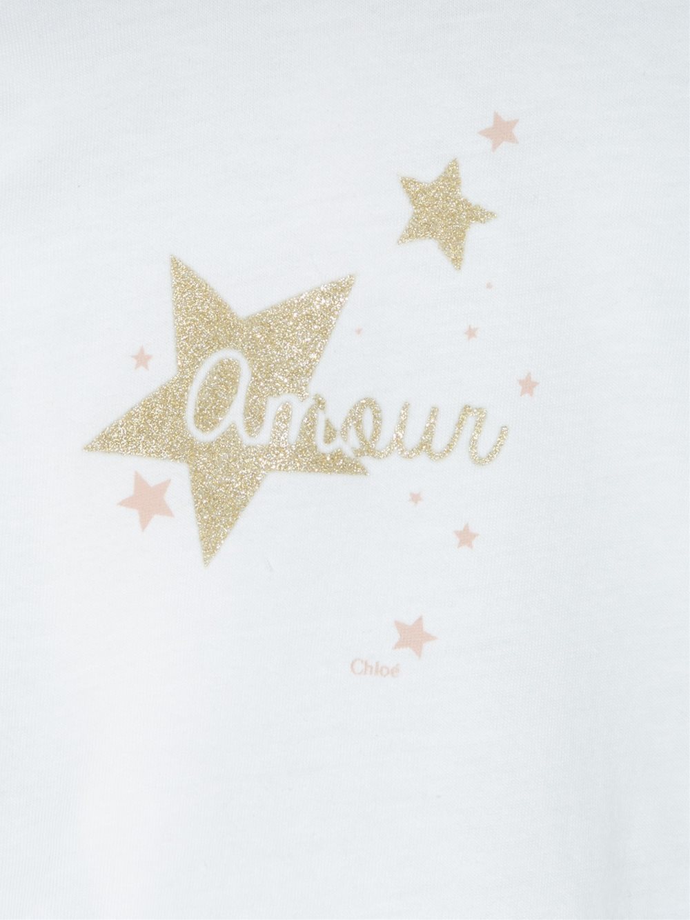 amour print T-shirt